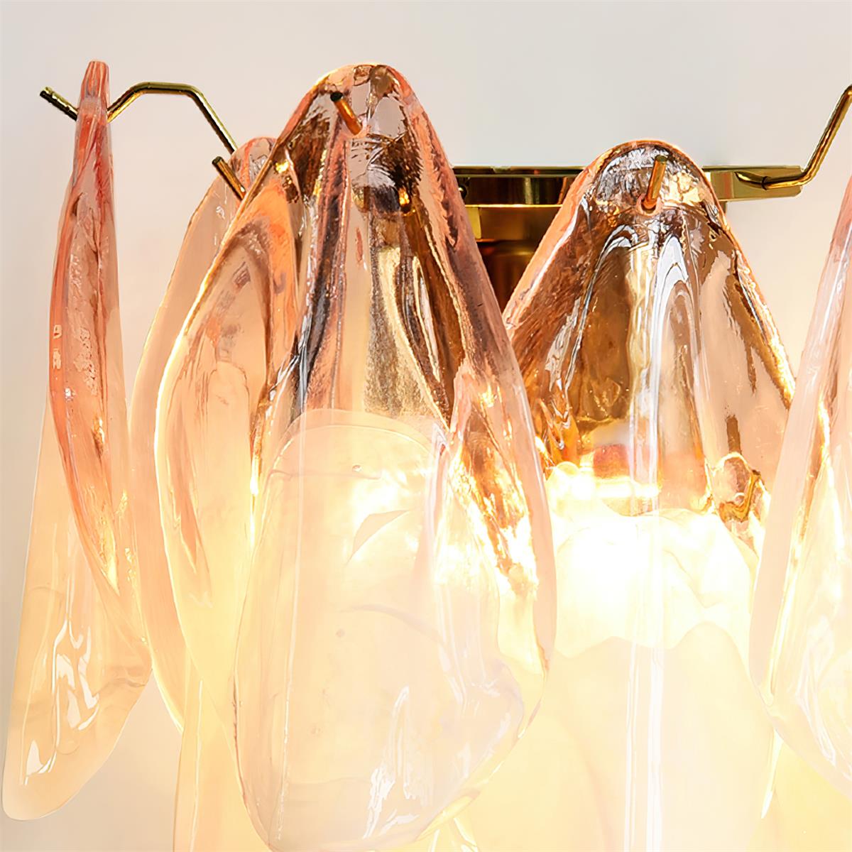 Opheli Petal Glass Wall Lamp - Letslighting