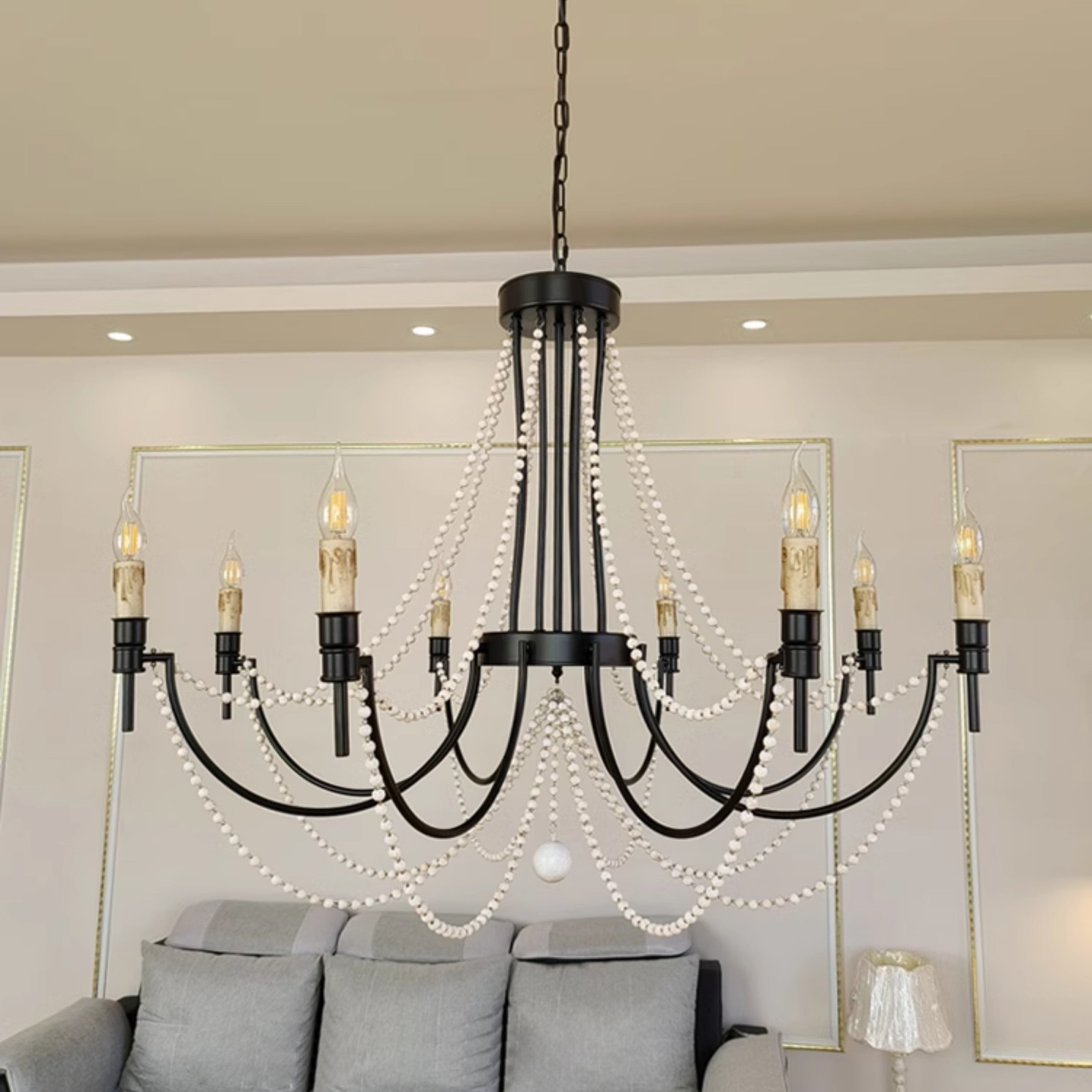 Nyraeyra Industrieller Vintage Percy Kronleuchter-Letslighting