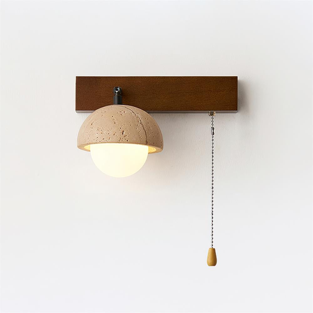Gevon Travertine Wall Lamp - Letslighting