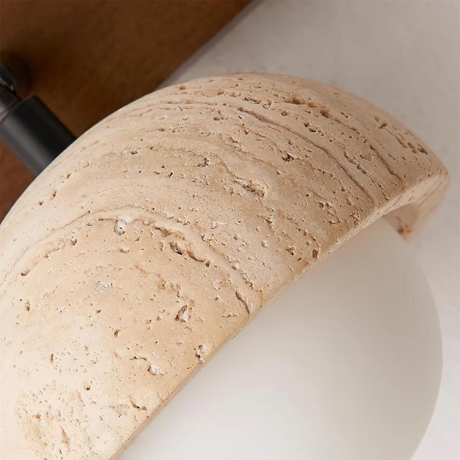 Gevon Travertine Wall Lamp - Letslighting