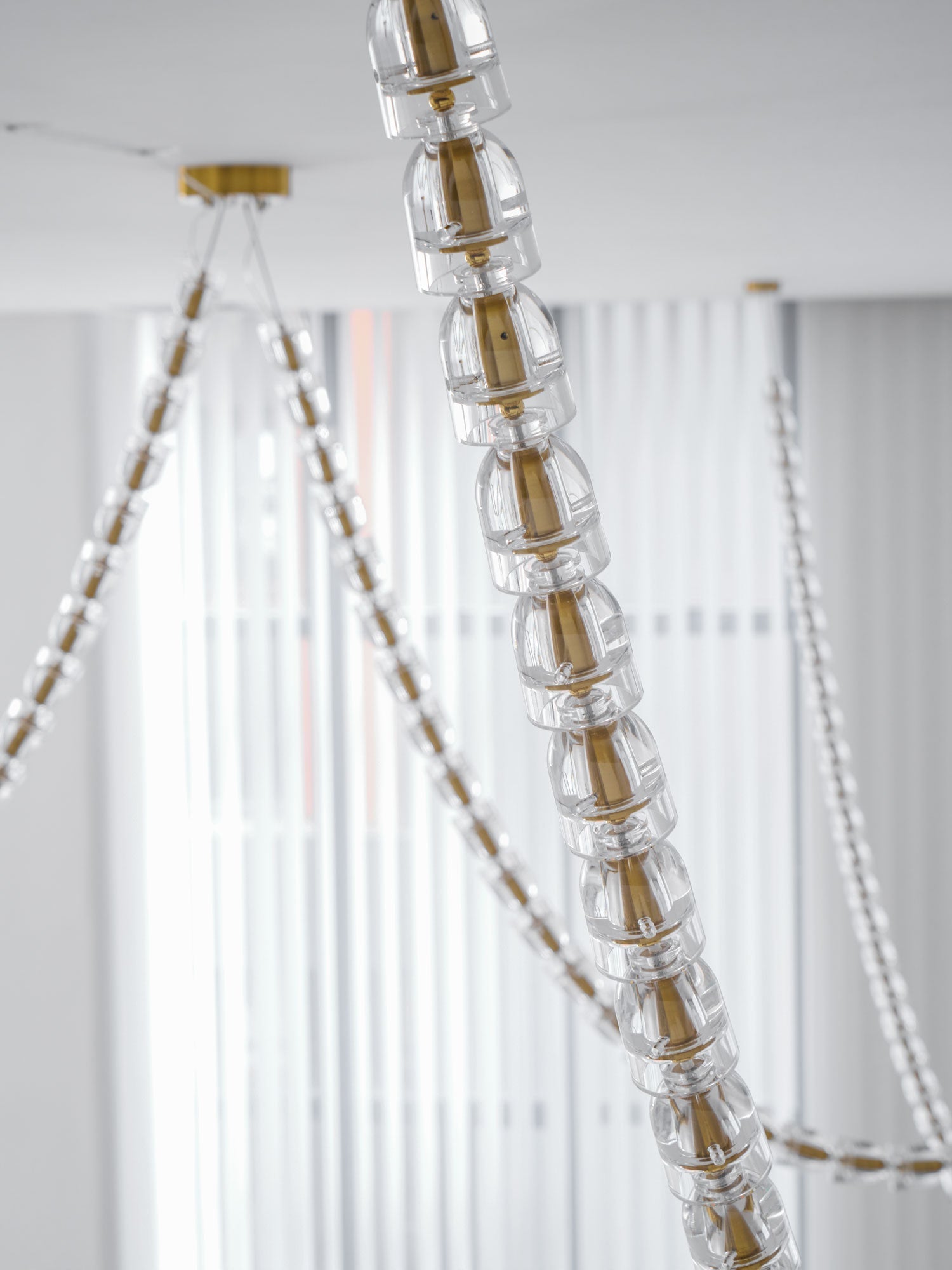 Gabriel Gold Chandelier - Blowlighting