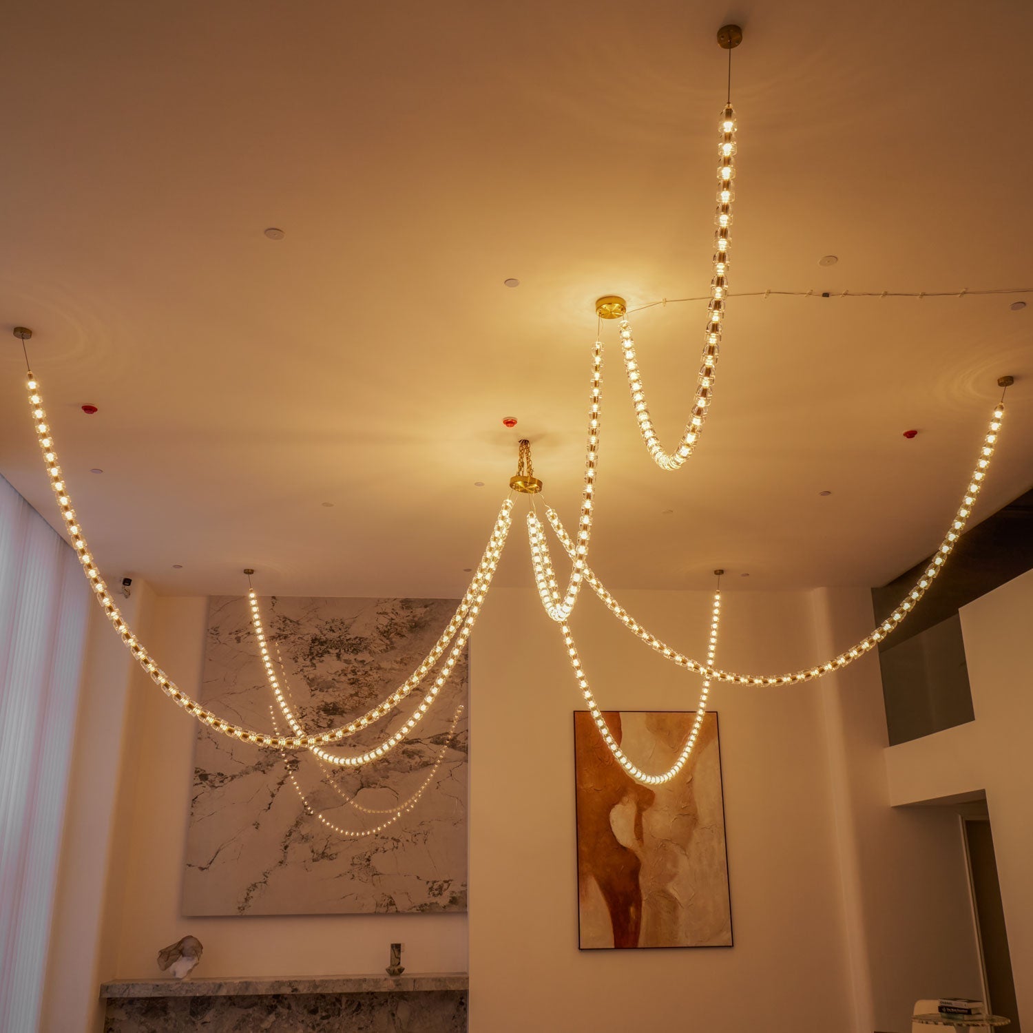 Gabriel Gold Chandelier - Blowlighting