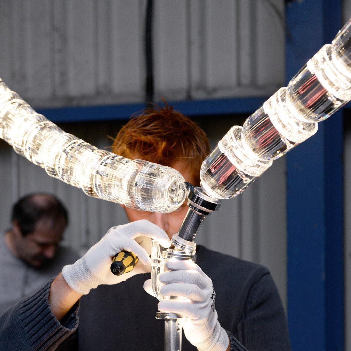 Zevenila Moderner Kronleuchter aus Metall-Letslighting