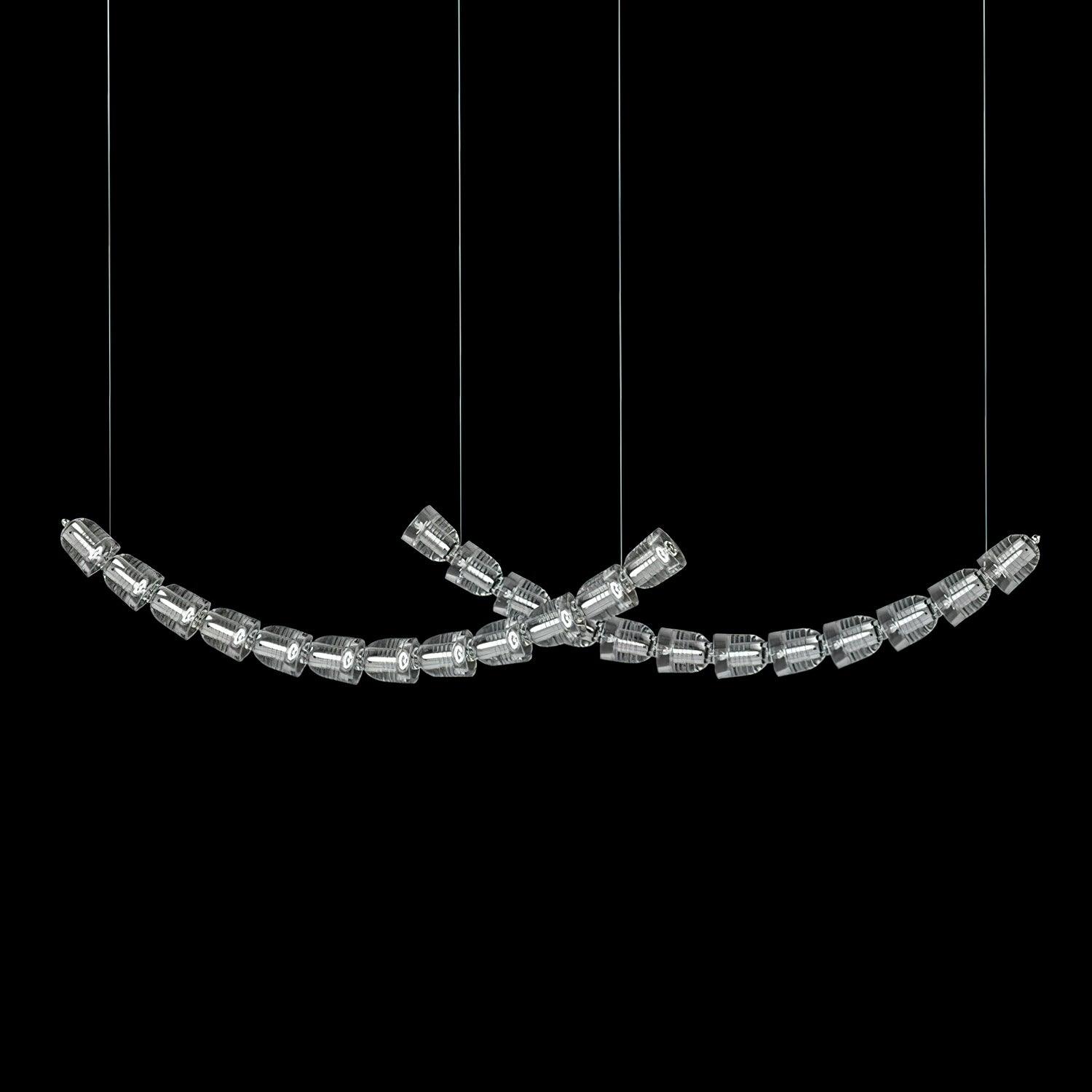 Cascade Moderner Kronleuchter aus Chrom-Letslighting