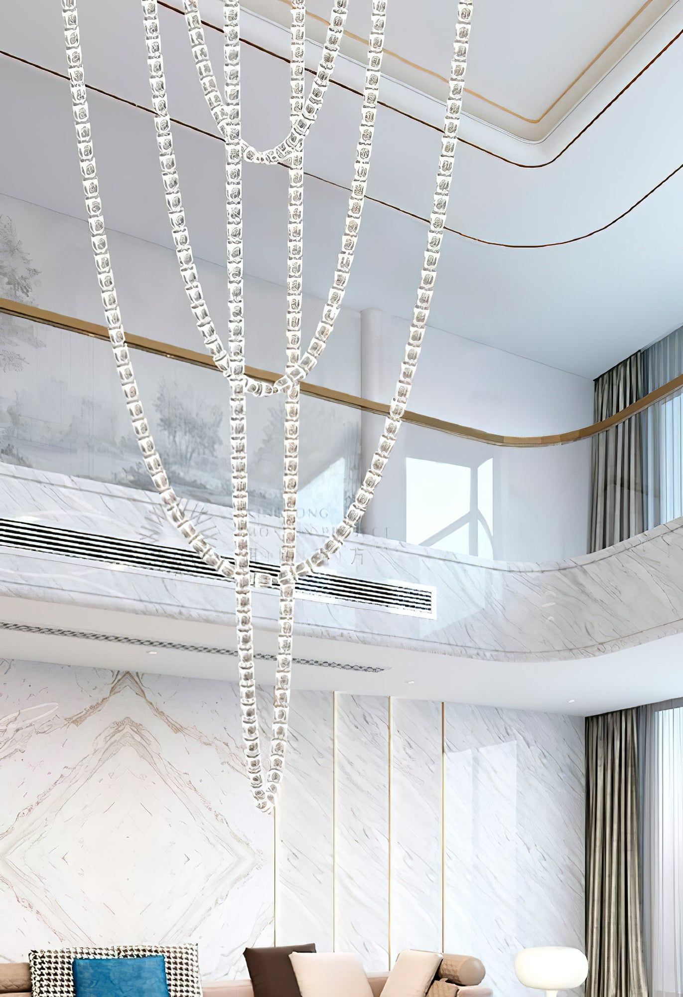 Gabriel Gold Chandelier - Blowlighting