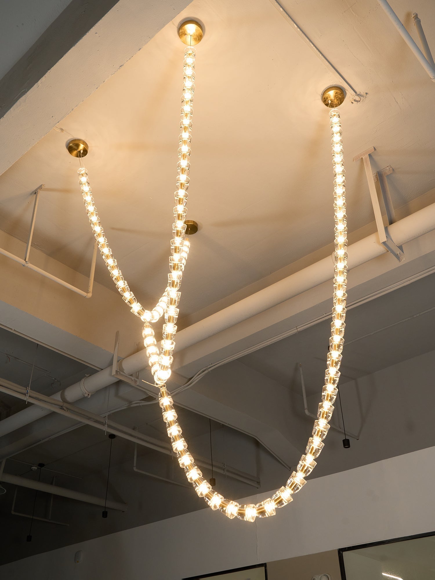 Gabriel Gold Chandelier - Blowlighting