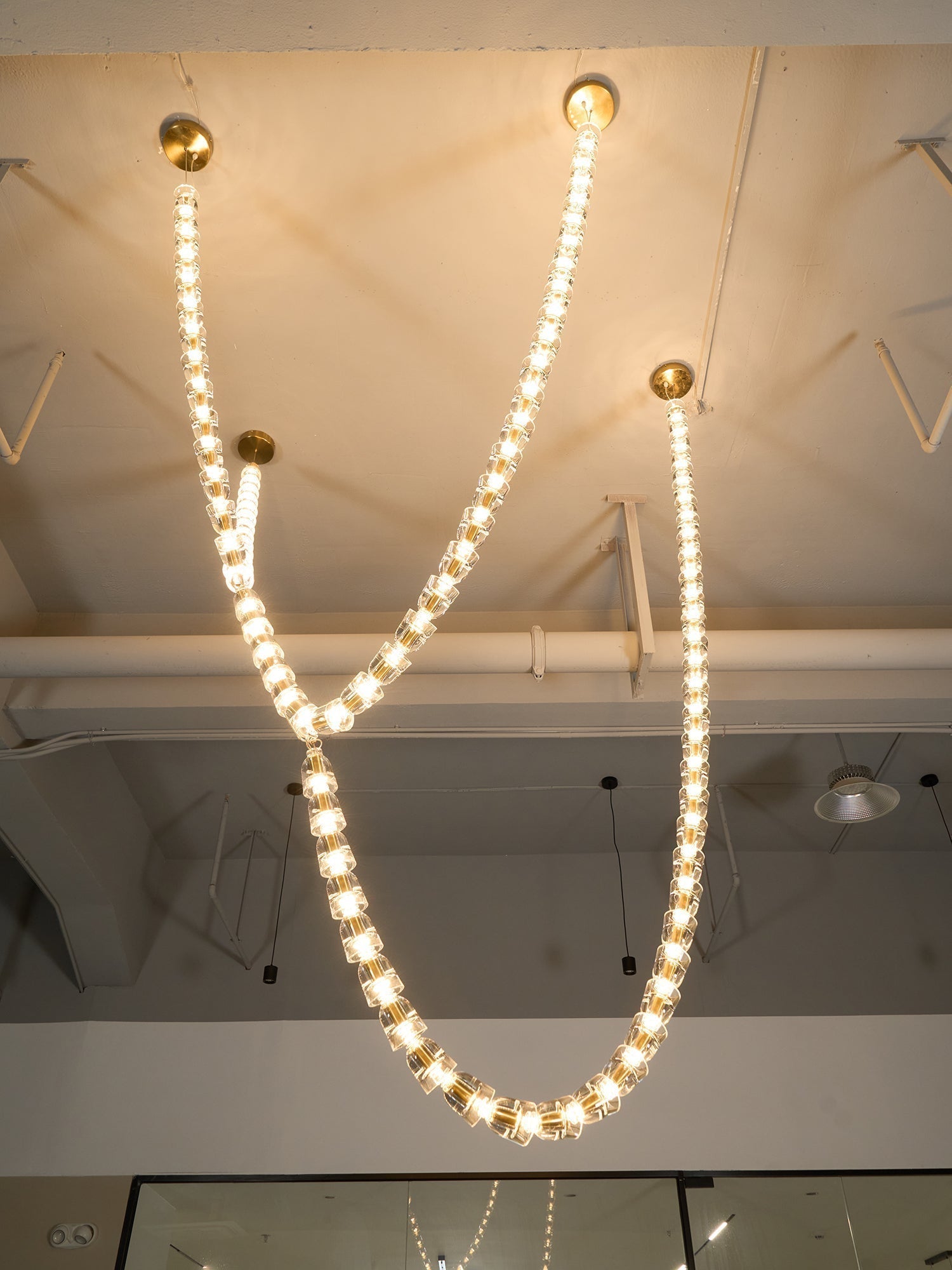 Gabriel Gold Chandelier - Blowlighting