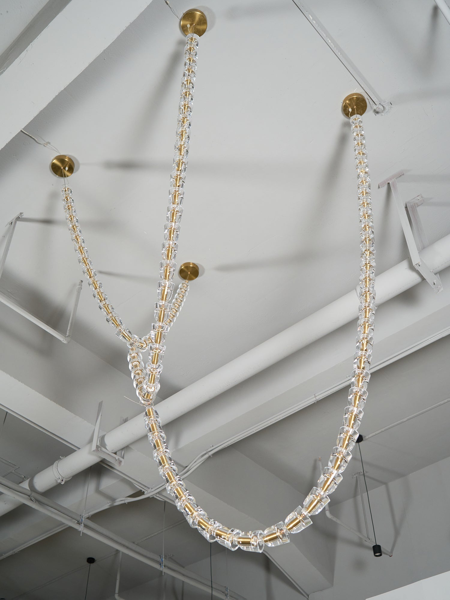 Gabriel Gold Chandelier - Blowlighting
