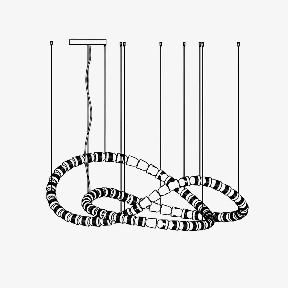 Myvenarae Moderner Acryl-Kronleuchter-Letslighting