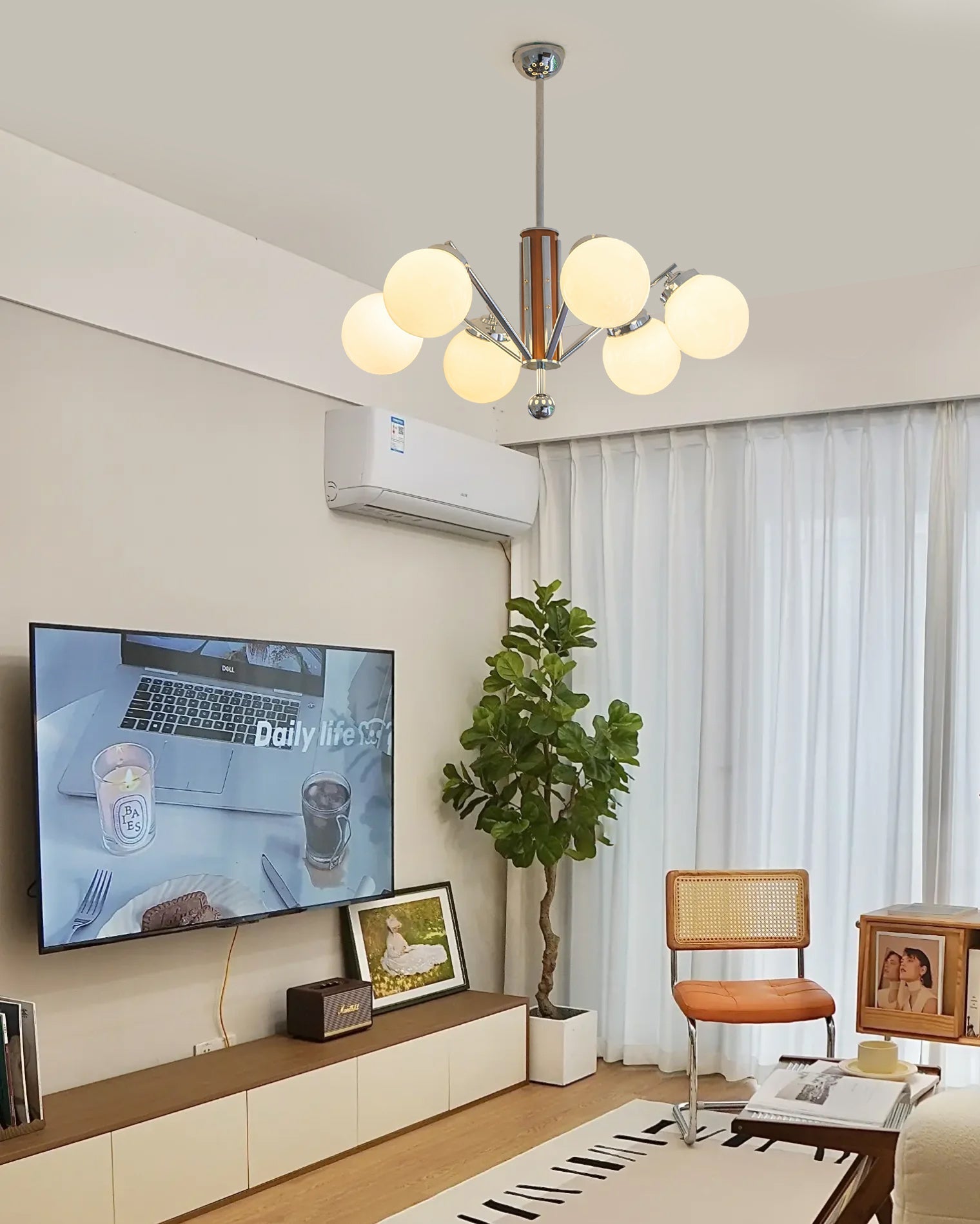 Orina Mid-century Kronleuchter-Letslighting