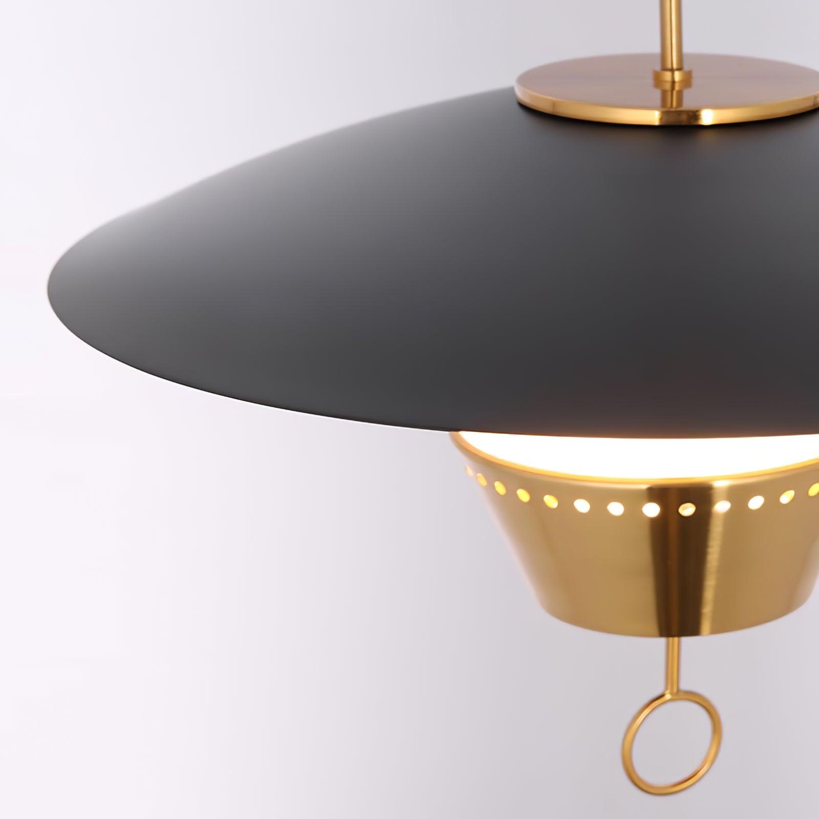 Lustra Retro-Kronleuchter aus Messing-Letslighting