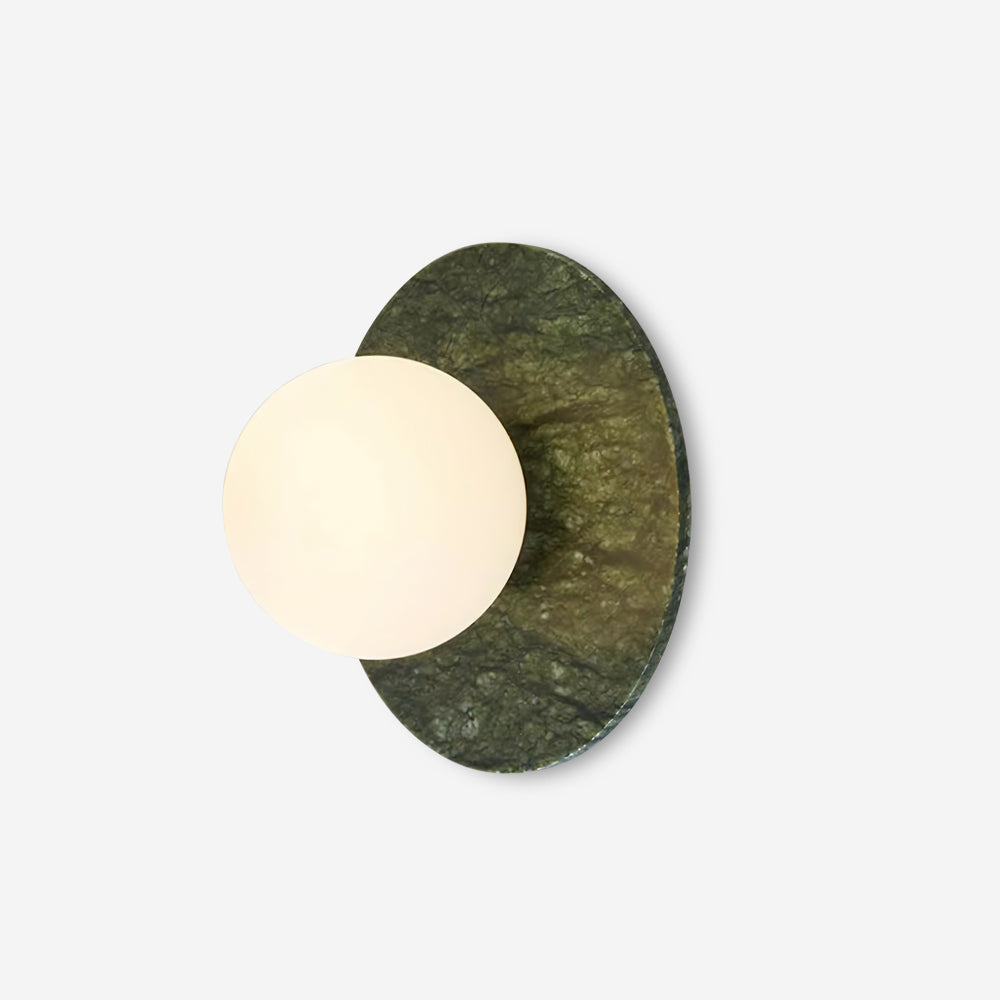 Enox Minimalistische Marmor Globus Wandleuchte