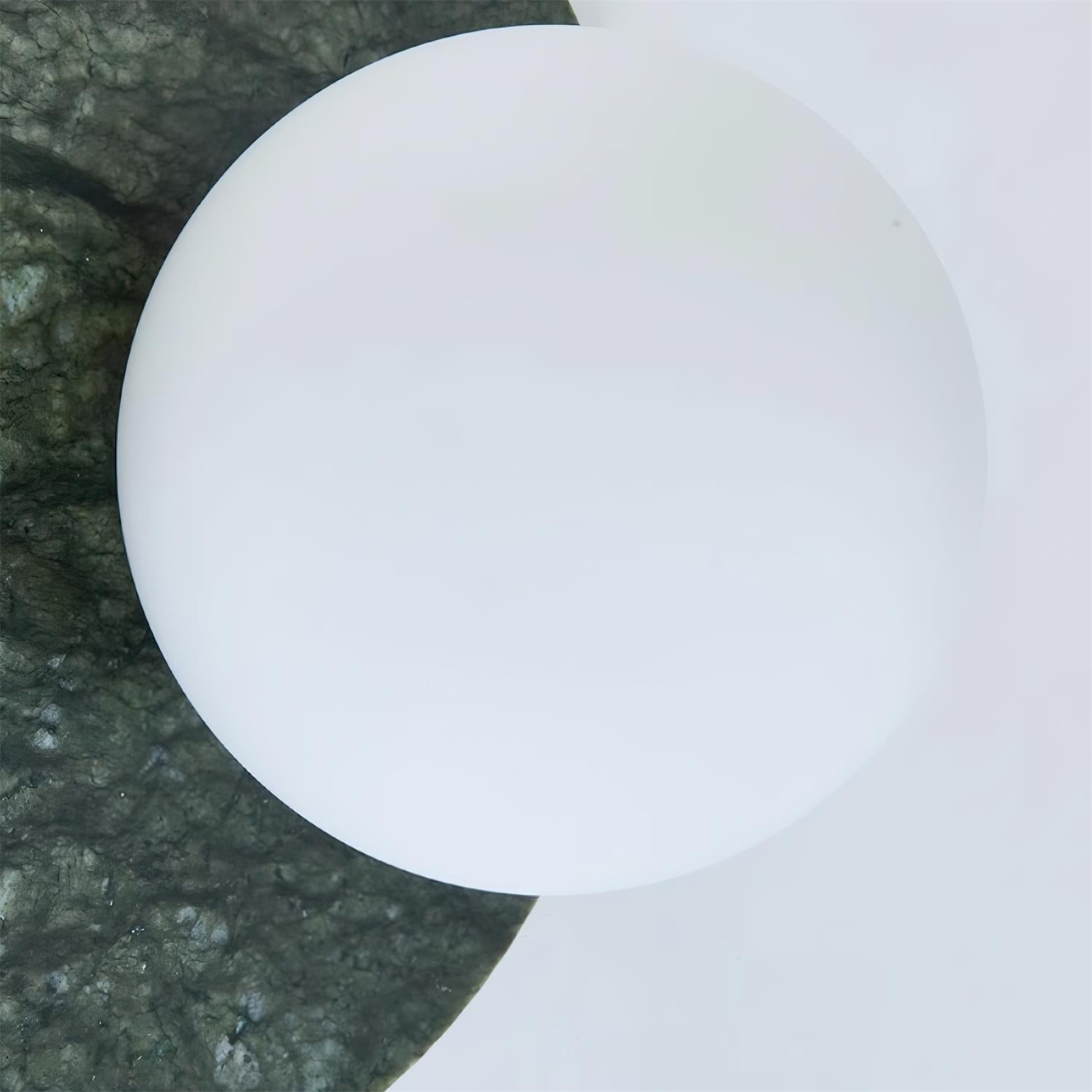 Enox Minimalistische Marmor Globus Wandleuchte