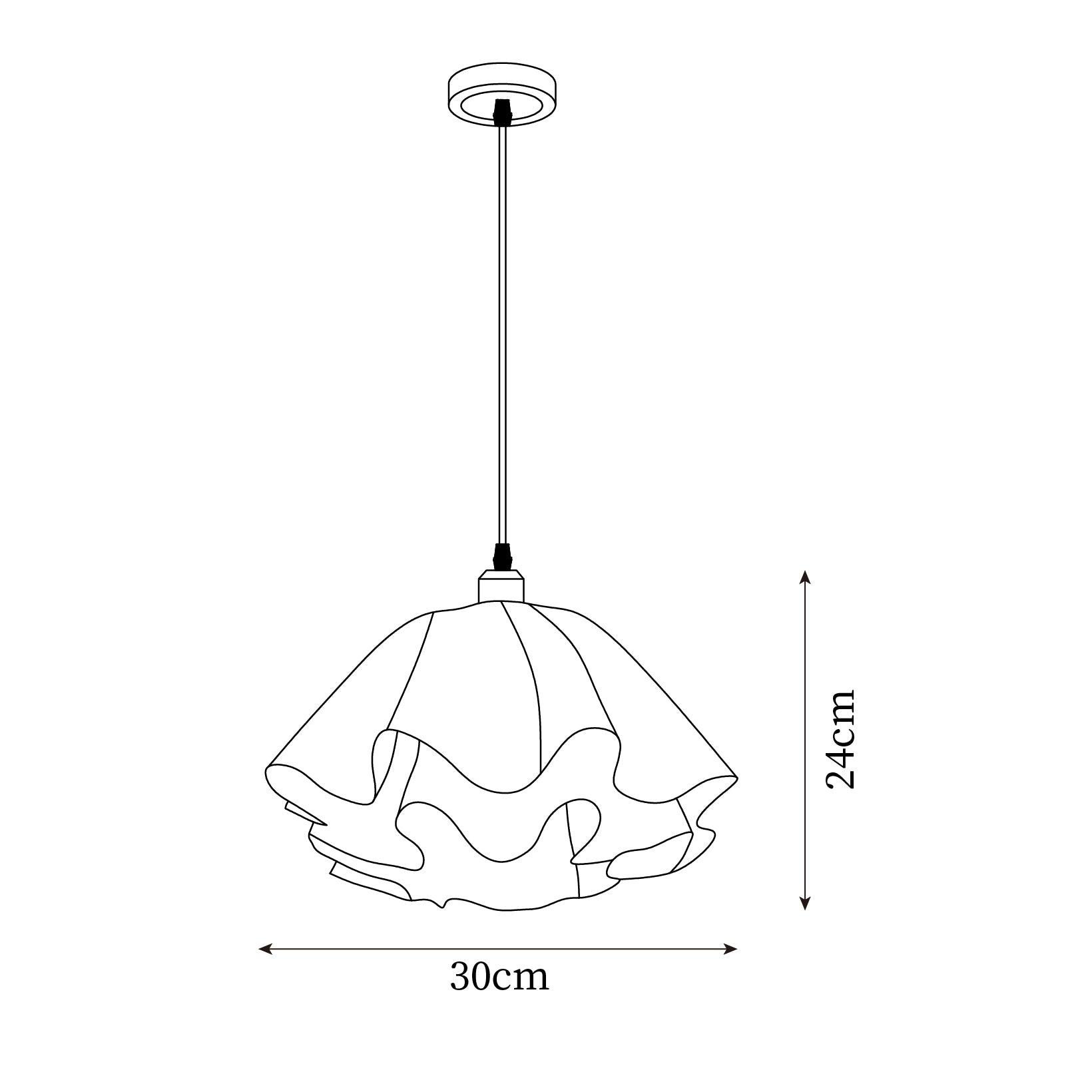 Lunisse Moderne Blütenpendelleuchte-Letslighting