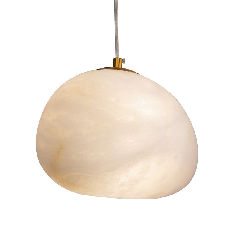 Codoriel Modern Minimalist Brass Alabaster Pendant Light - Letslighting
