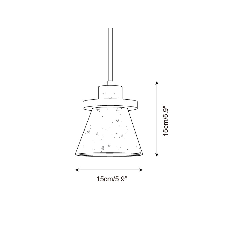 Jovia Travertine Pendant Lamp - Letslighting