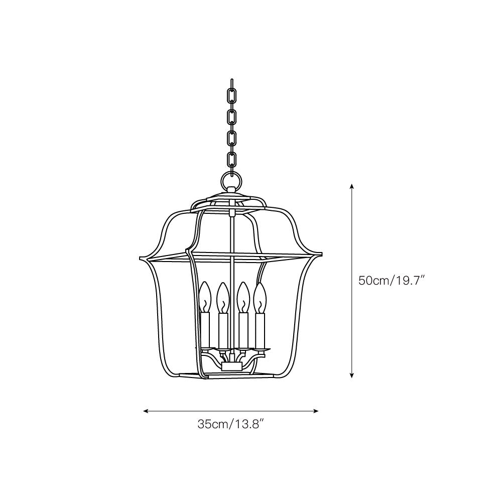 Zavenen Vintage Industrial Royal Pendelleuchte-Letslighting