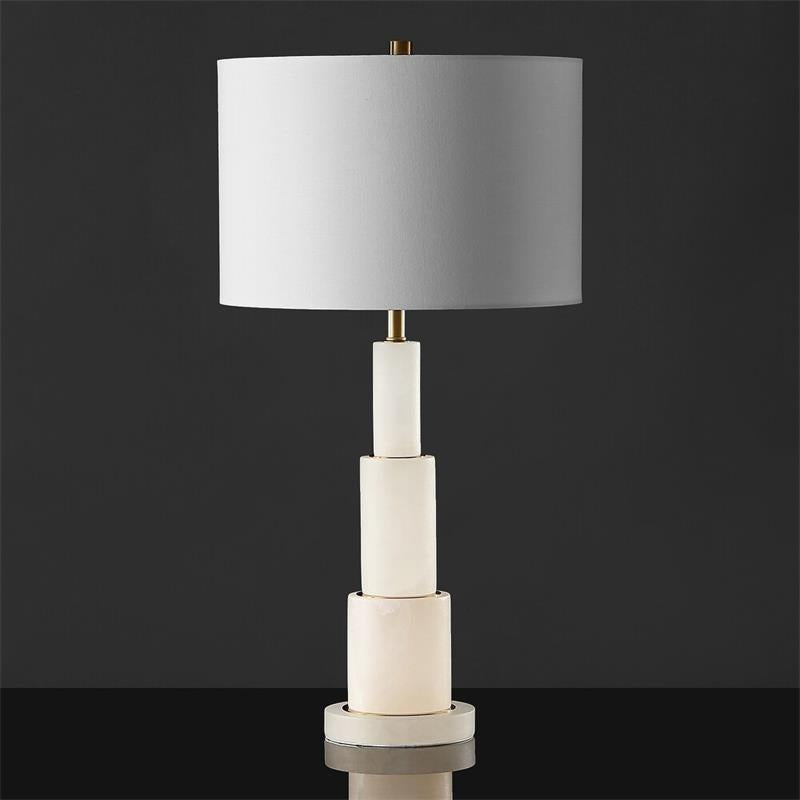 Gardiner Alabaster Table Lamp - Letslighting