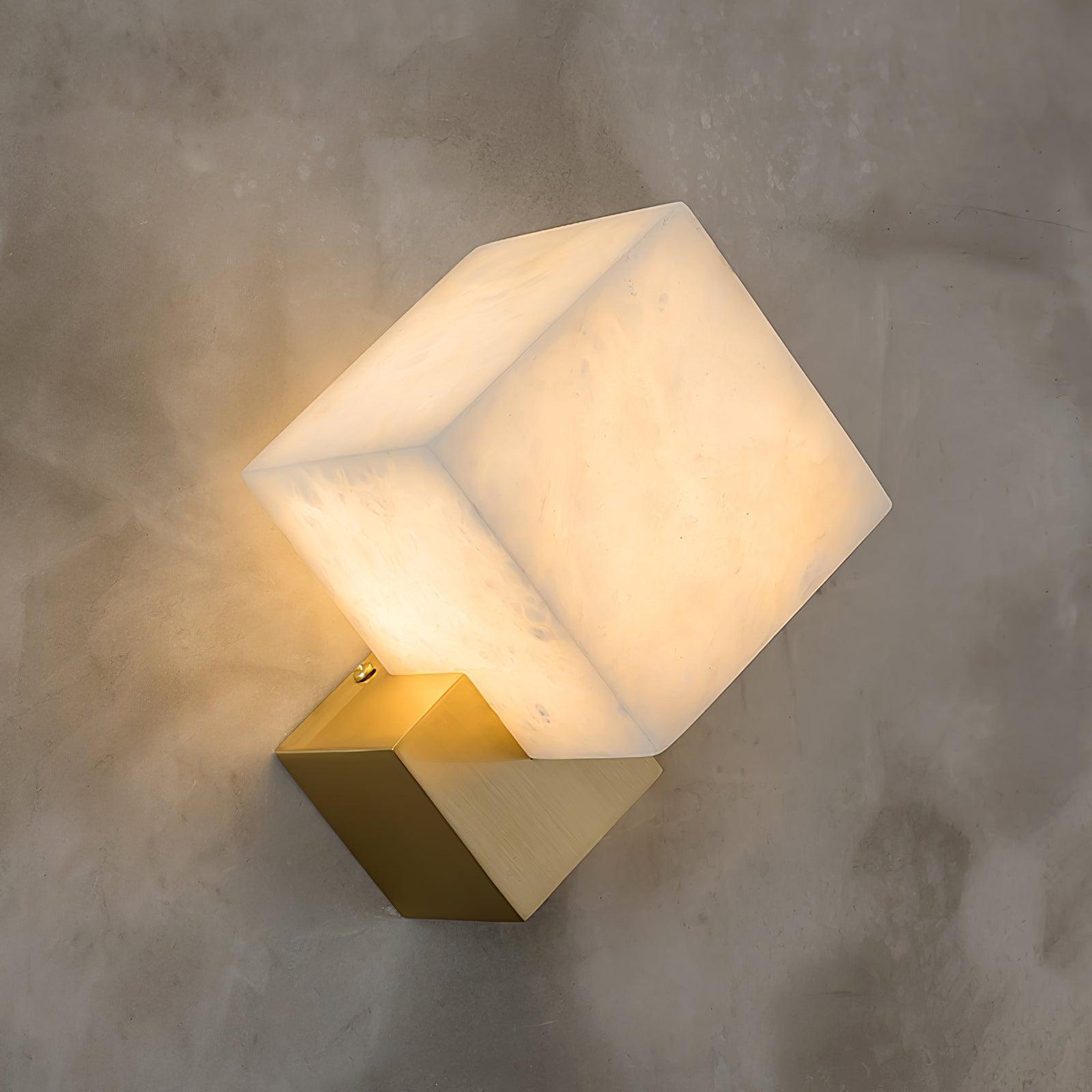 Arden Minimalist Alabaster Wall Light - Neutralighting