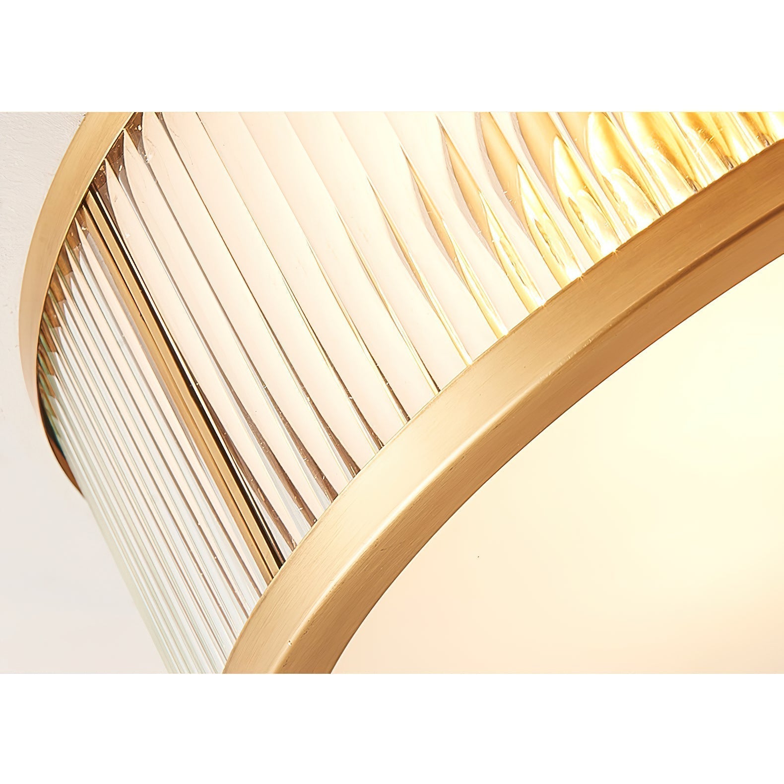 Avvynila Messing Glas Modern Minimalistisch Deckenleuchte-Letslighting