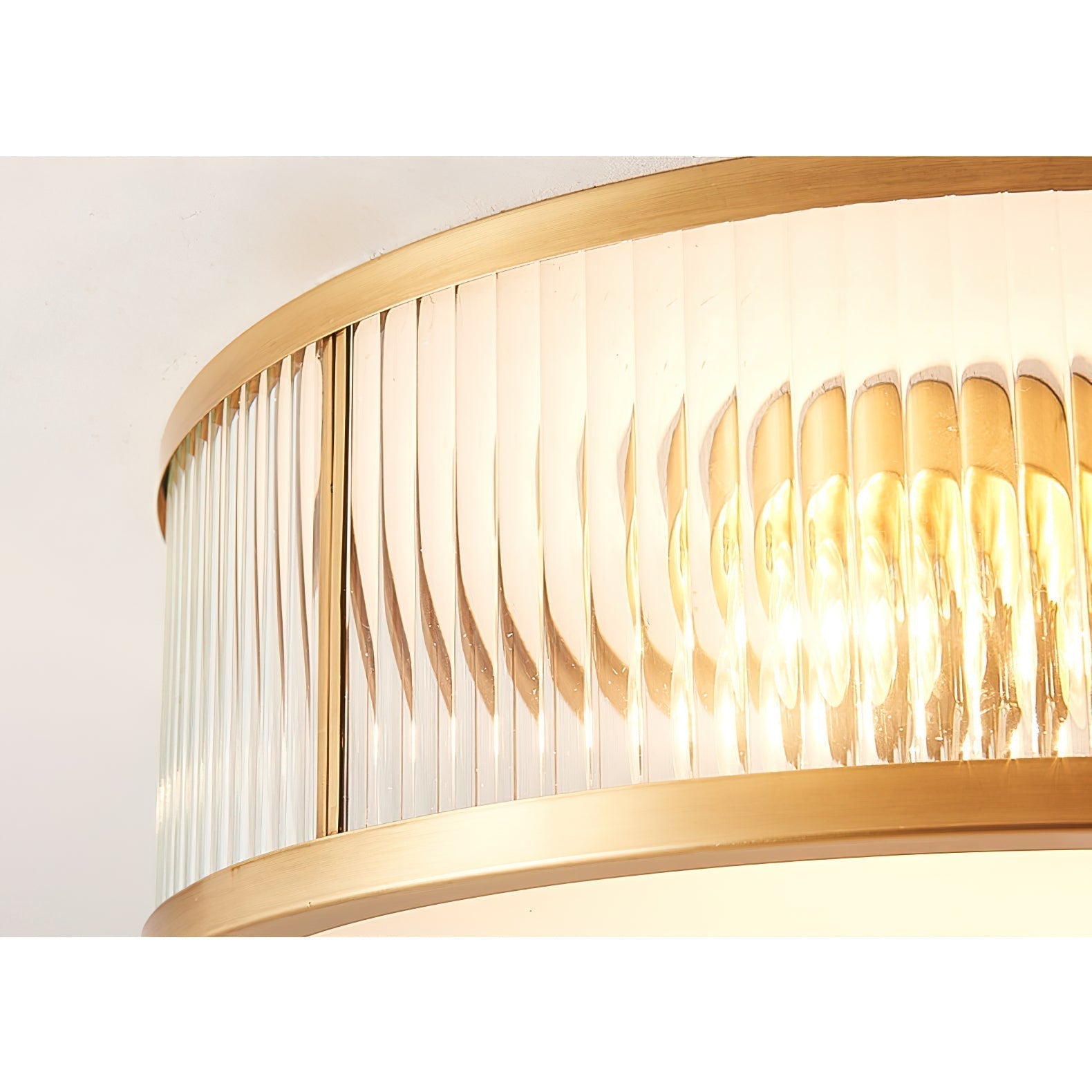 Avvynila Messing Glas Modern Minimalistisch Deckenleuchte-Letslighting