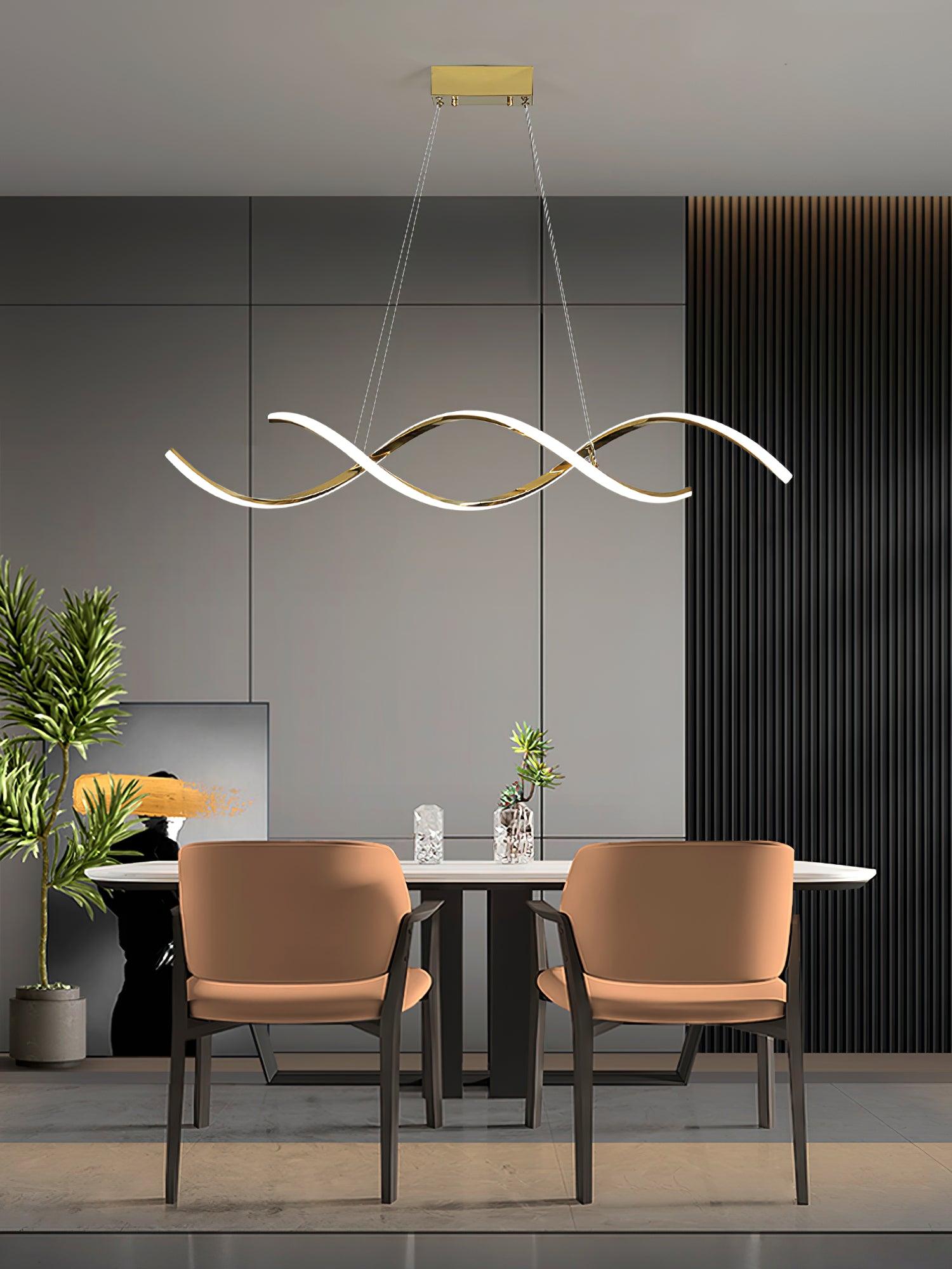 Wavora Sanfte Wellen Pendelleuchte Leuchte-Letslighting