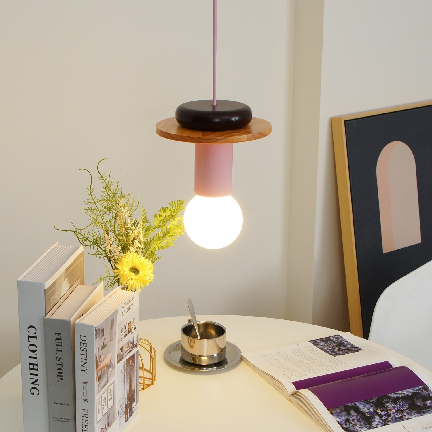 Elena Modern Holz Pendelleuchte-Letslighting