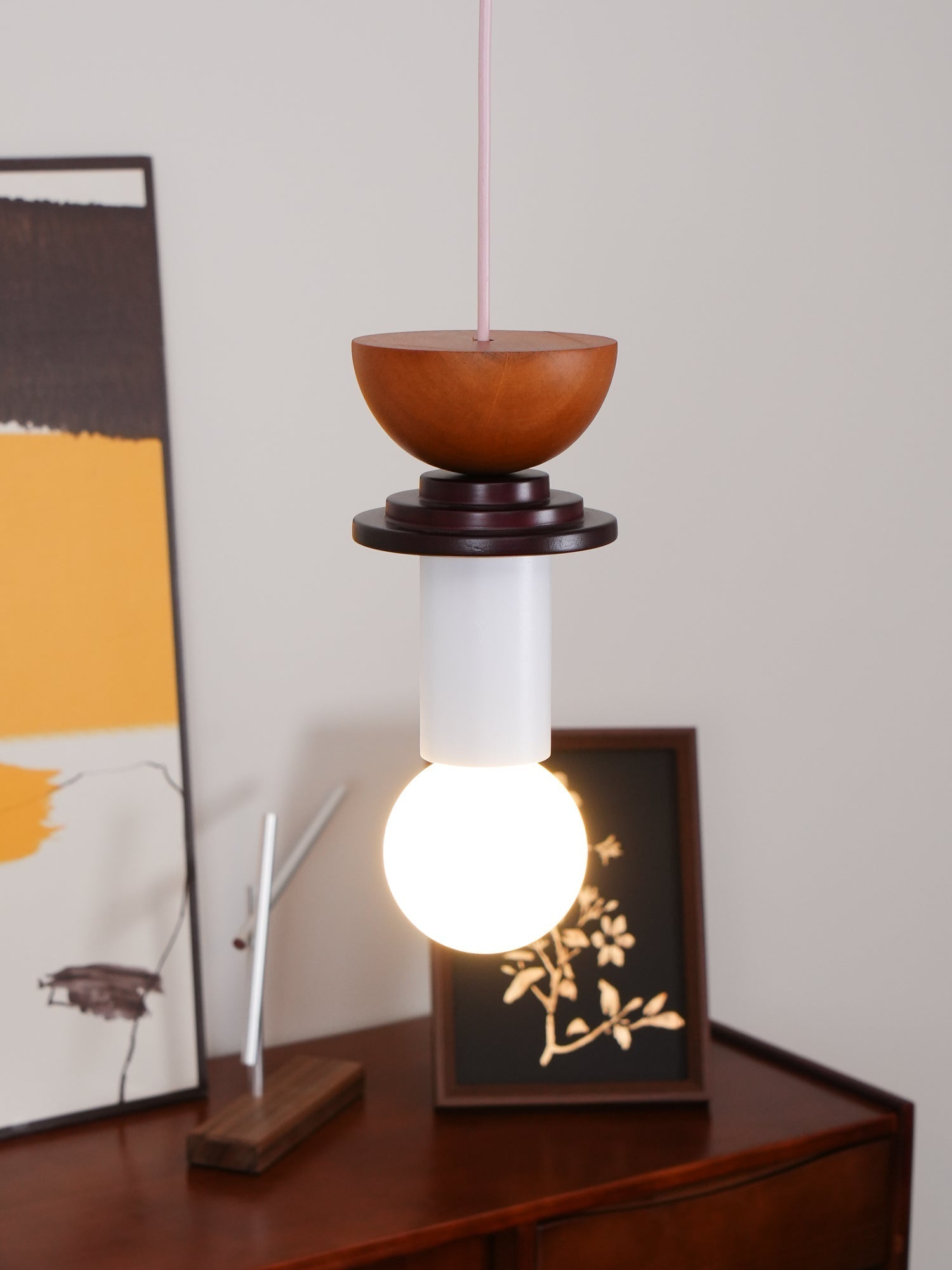 Elena Modern Holz Pendelleuchte-Letslighting