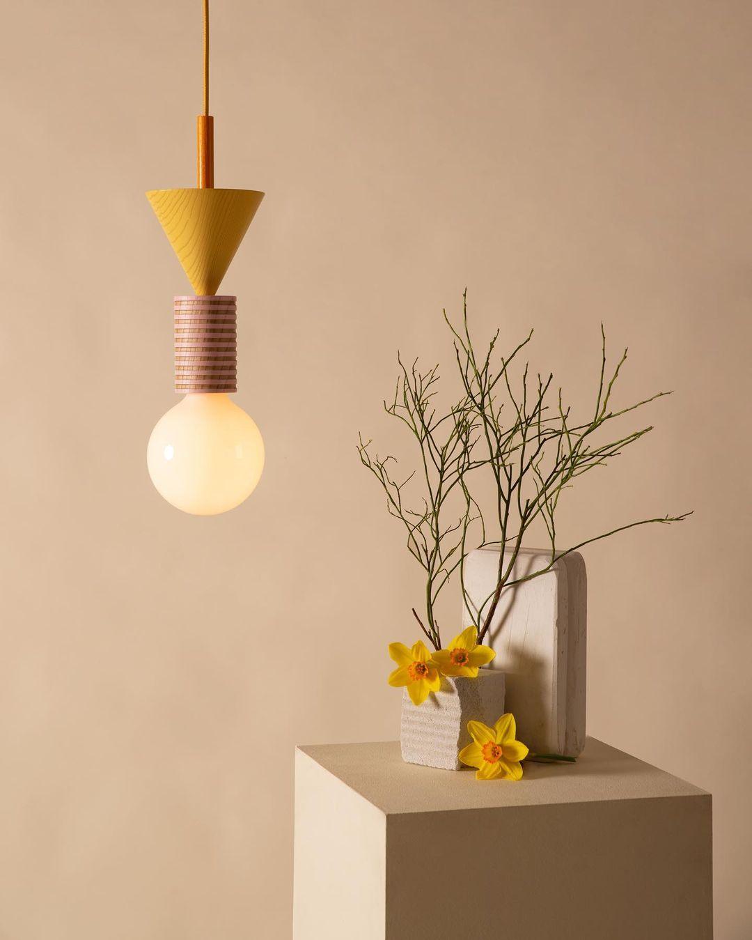 Elena Modern Holz Pendelleuchte-Letslighting