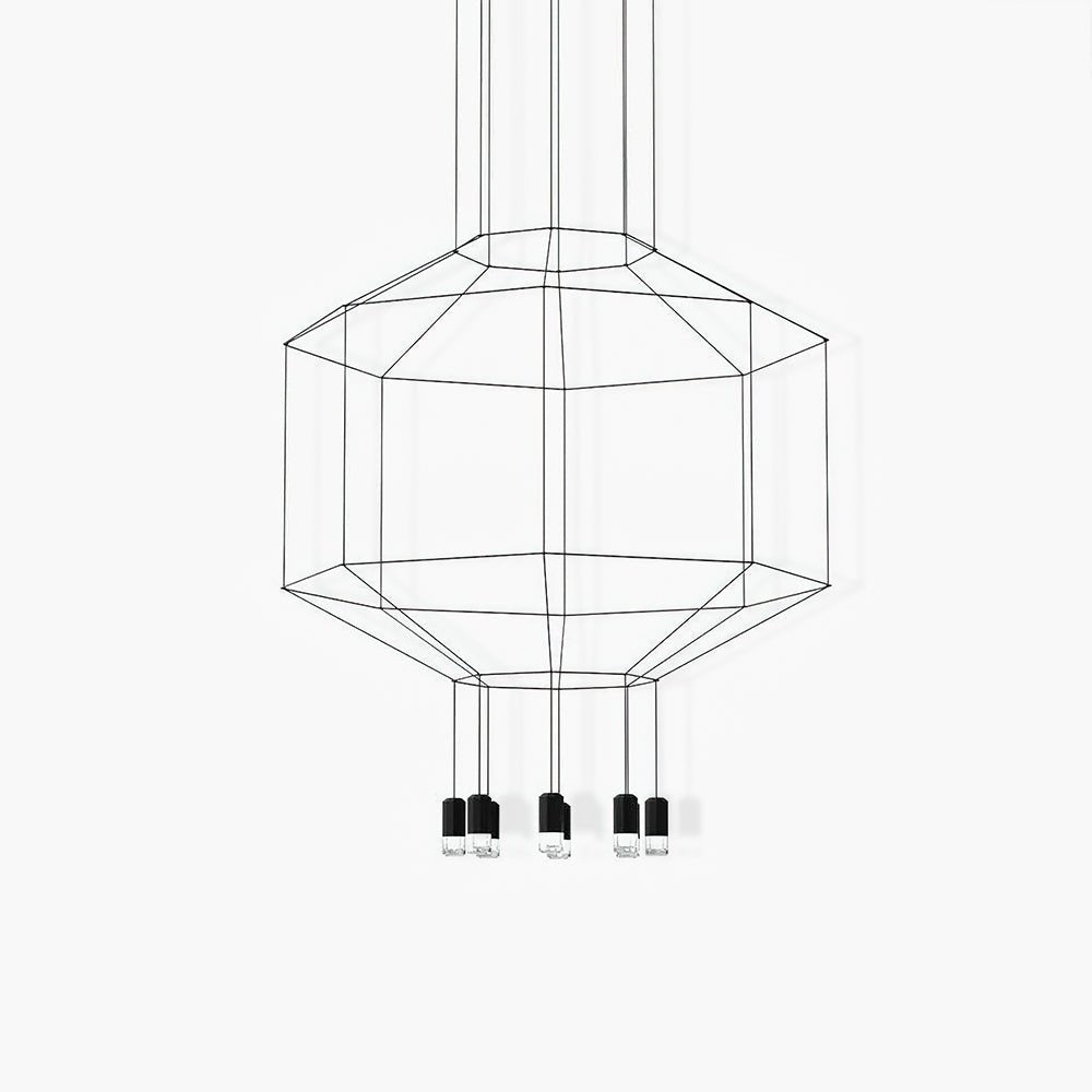 Geometric Lines Pendant Lamp - Blowlighting