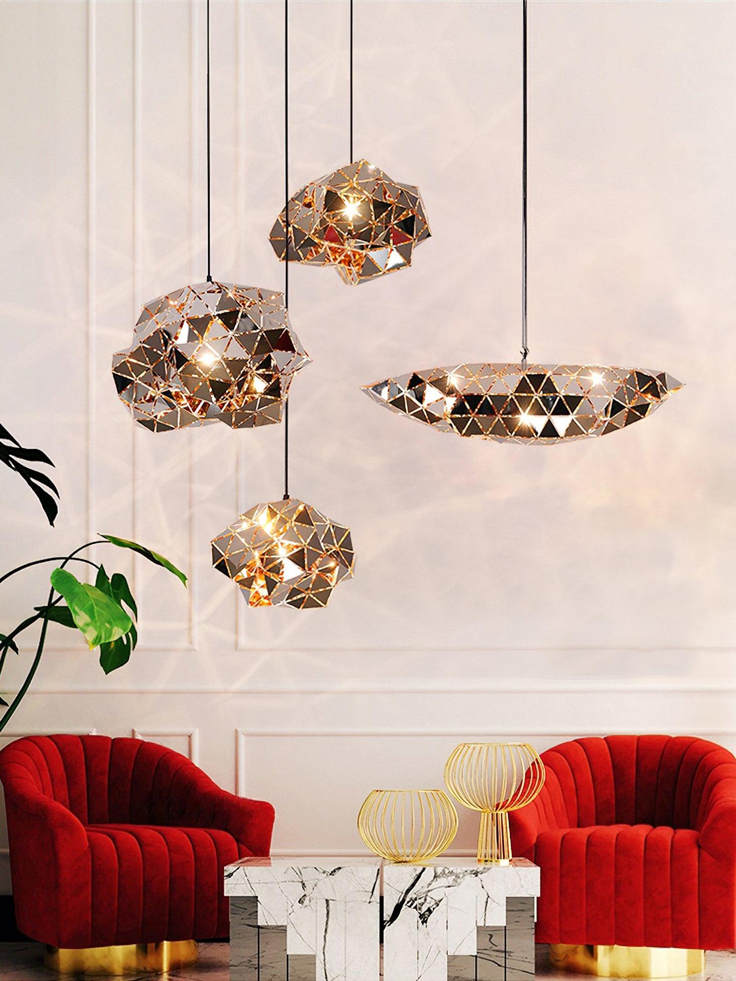 Nyraeila Premium Nordisch Kunst Panel Pendelleuchte Lampe-Letslighting