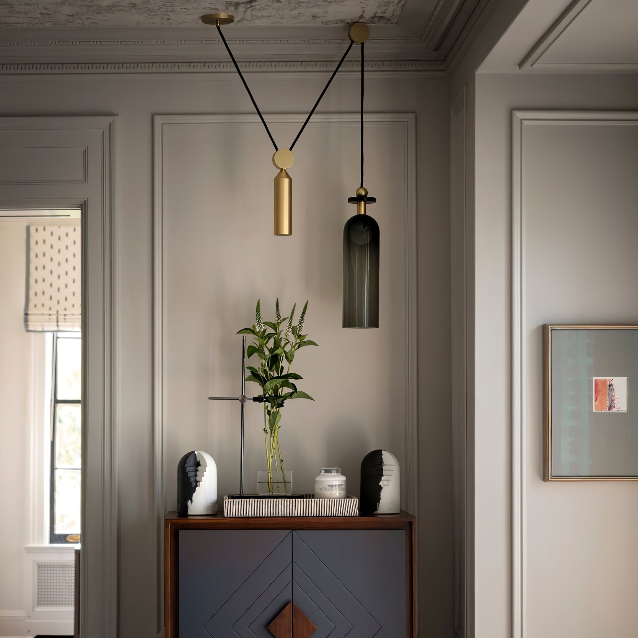 Lustra Kronleuchter Geometrische Form Kunst-Letslighting