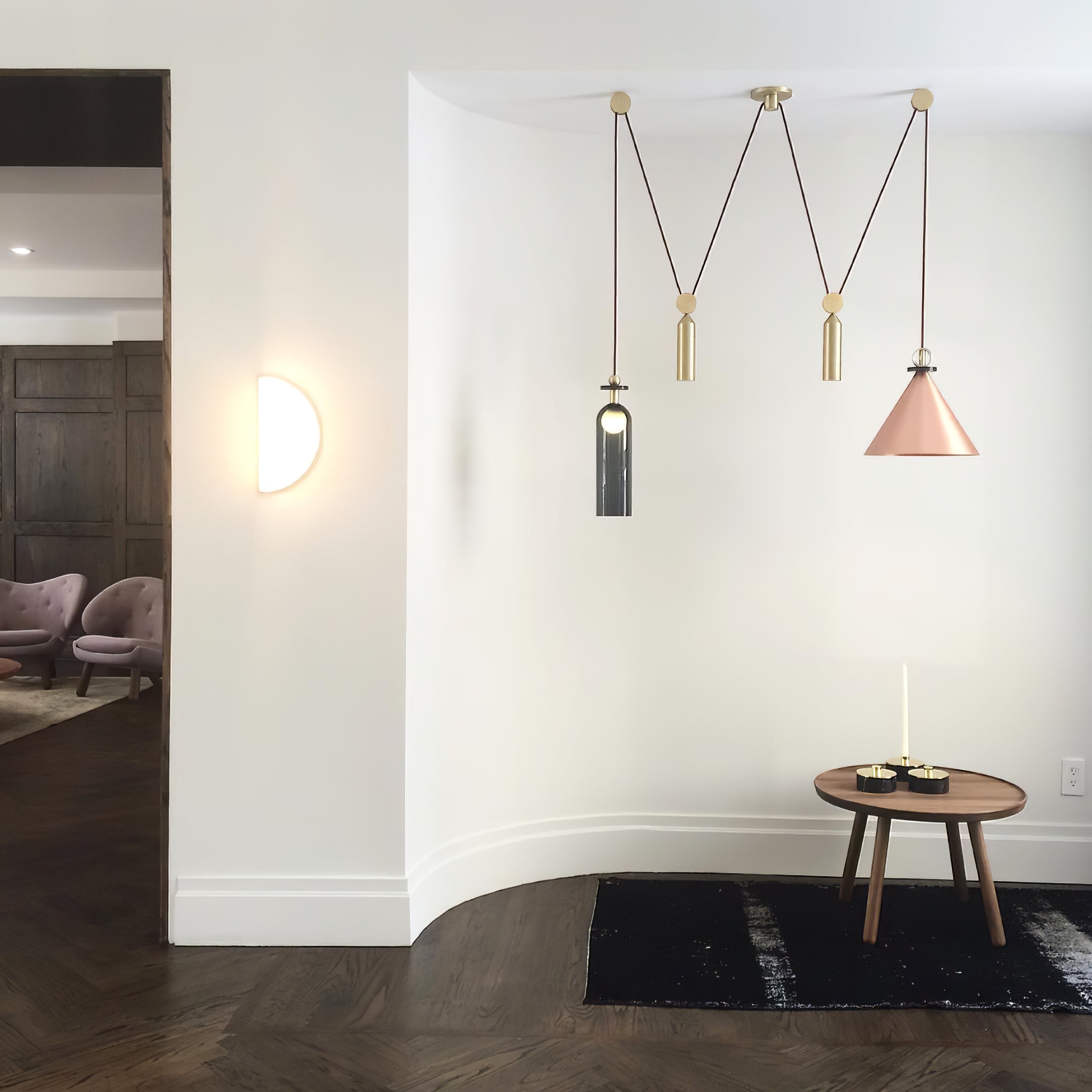 Lustra Kronleuchter Geometrische Form Kunst-Letslighting