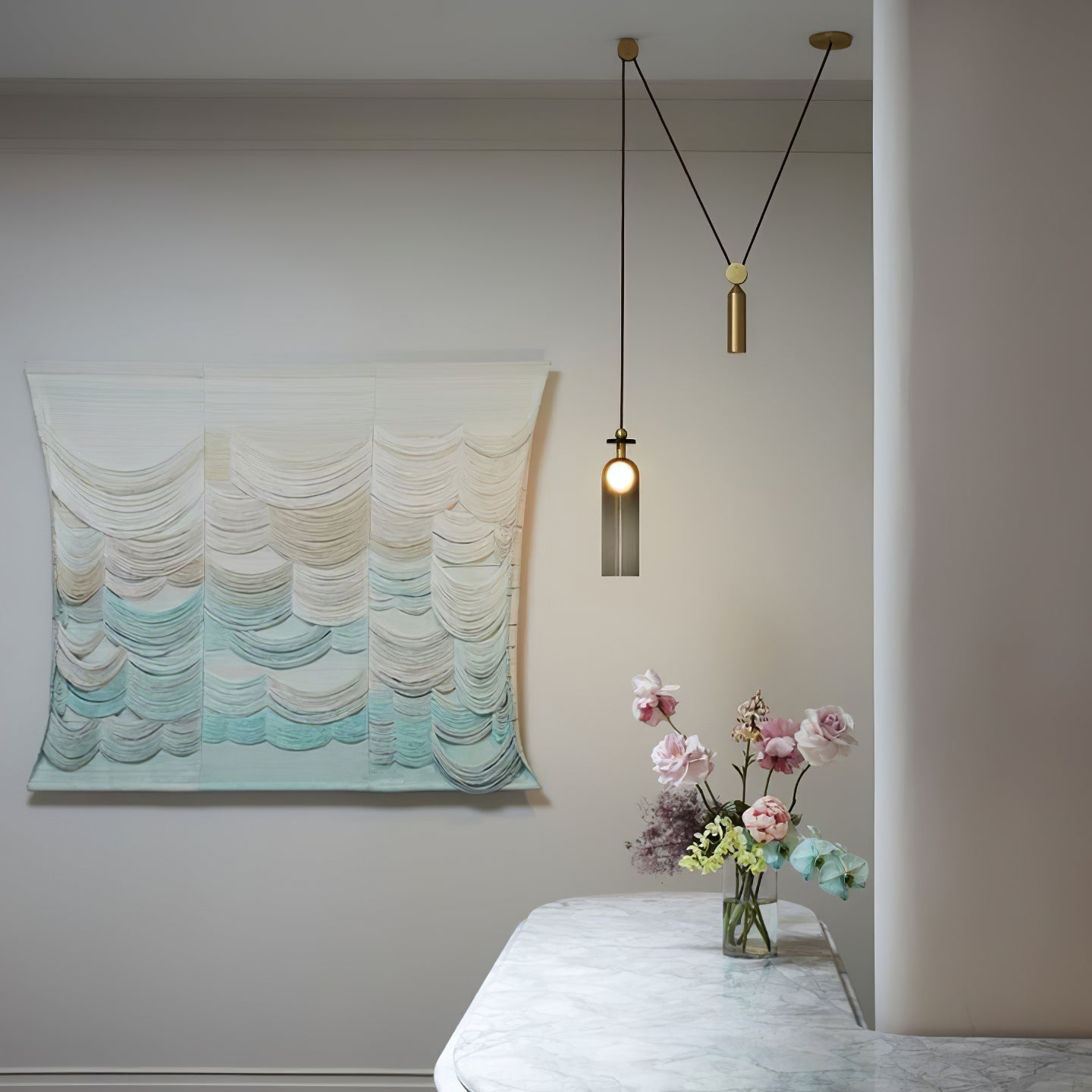 Lustra Kronleuchter Geometrische Form Kunst-Letslighting