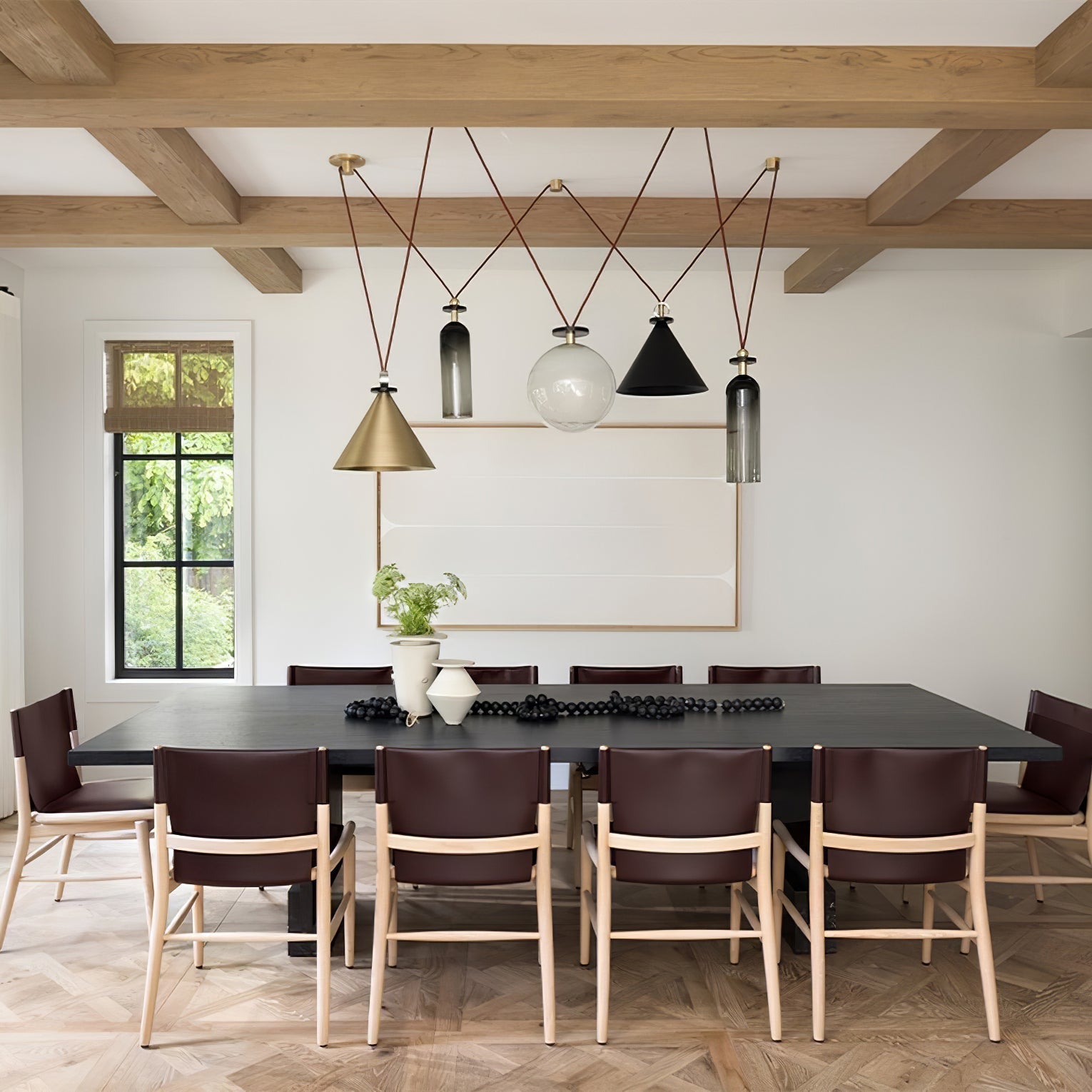 Lustra Kronleuchter Geometrische Form Kunst-Letslighting