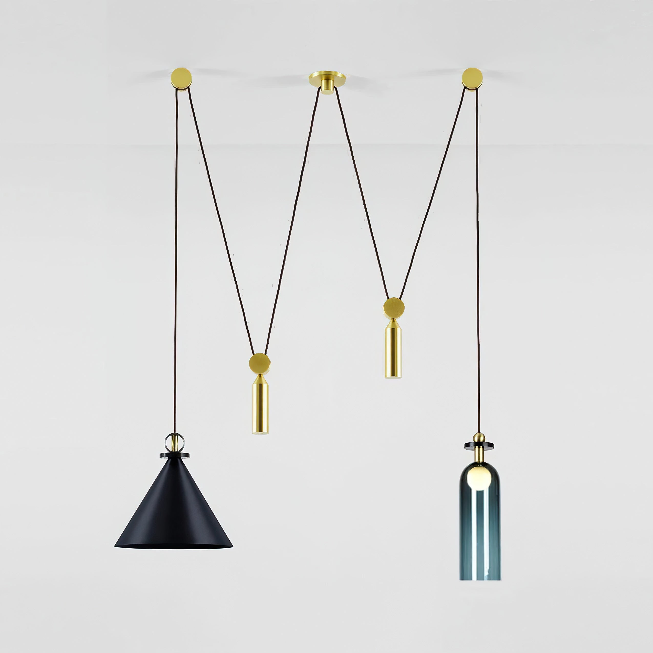 Lustra Kronleuchter Geometrische Form Kunst-Letslighting