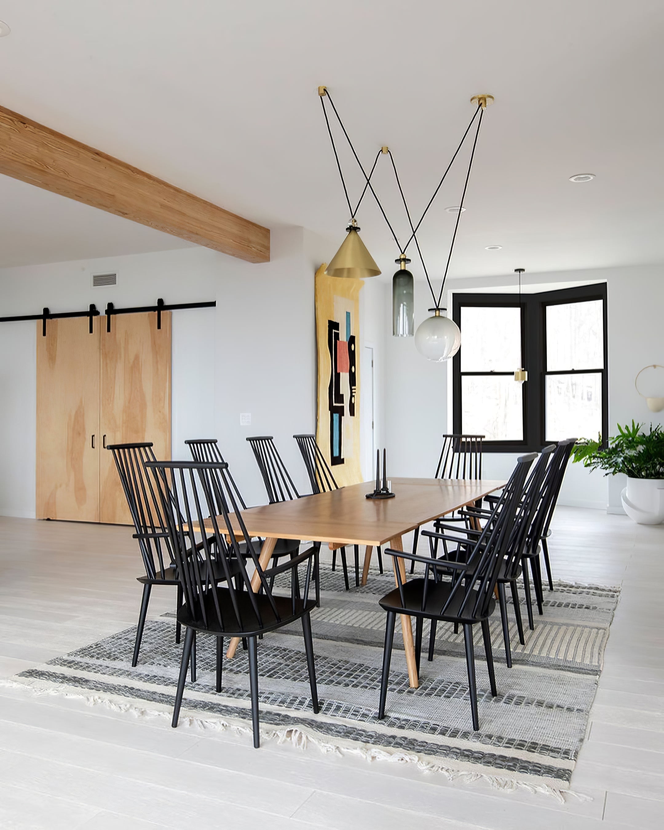 Lustra Kronleuchter Geometrische Form Kunst-Letslighting