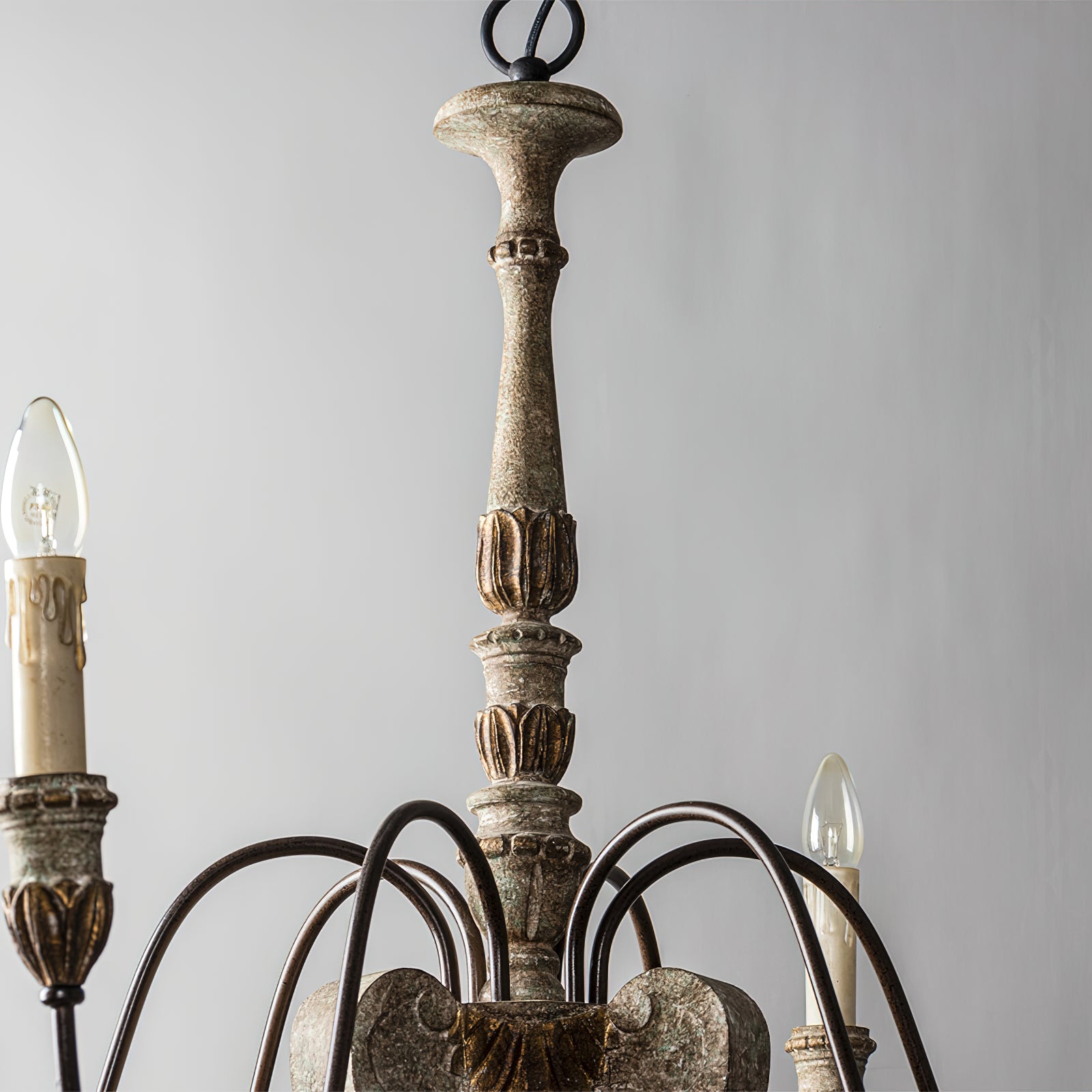 Geovanna Vintage Industrie Massiver Kronleuchter-Letslighting