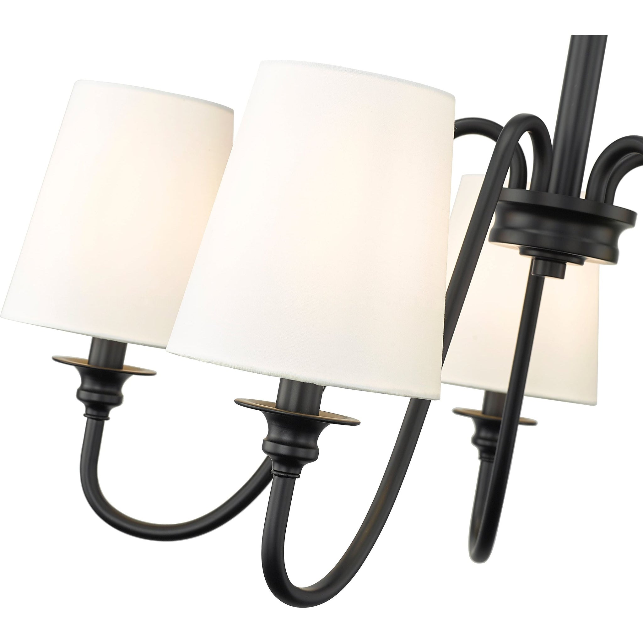 Vavenus Vintage Industrial Brass Fabric Chandelier - Letslighting