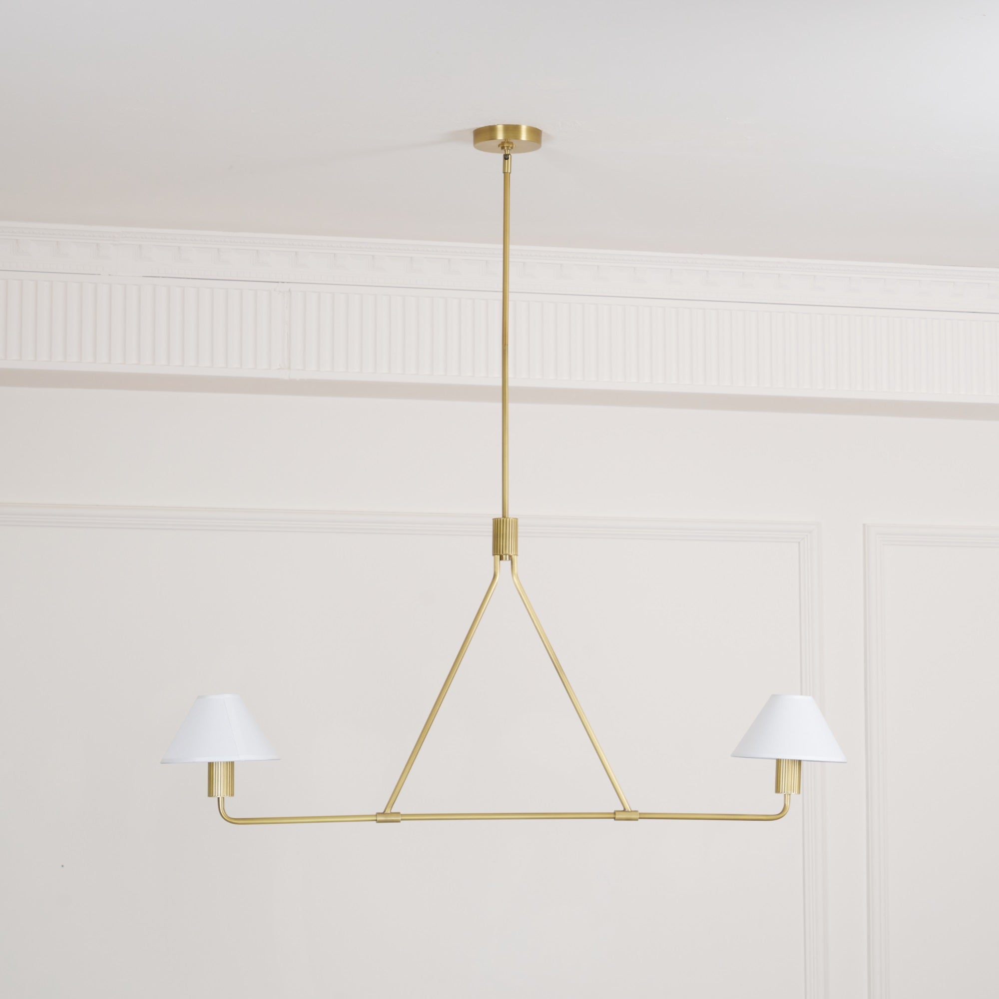 Aurora Kronleuchter Kegelschirm Minimalistisch-Letslighting