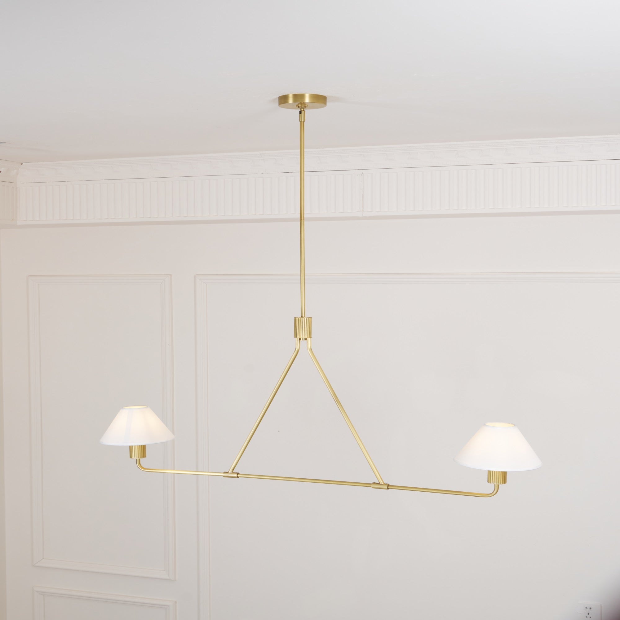 Ornuvyh Industrieller Vintage-Kronleuchter aus Stoff-Letslighting