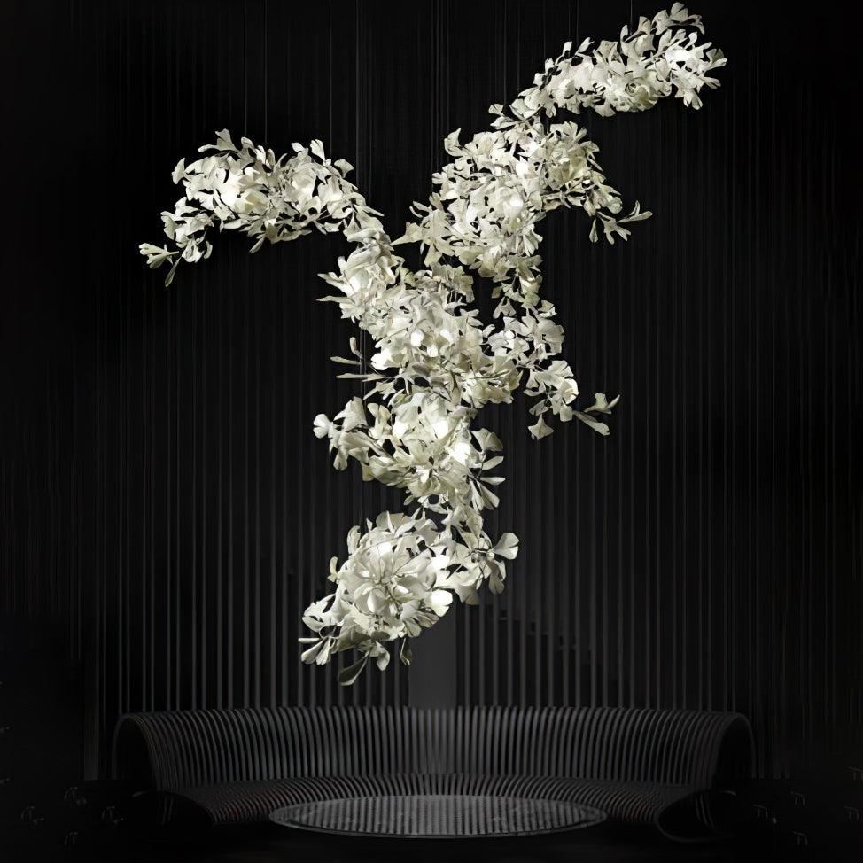 Alvenan Gingko Keramik-Kombinationsleuchter-Letslighting