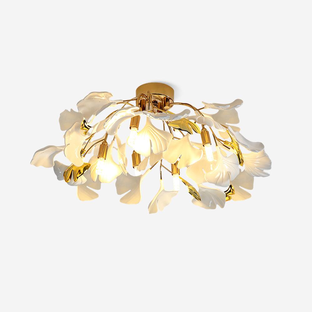 Callenne Ginkgo-Blatt Deckenleuchte-Letslighting