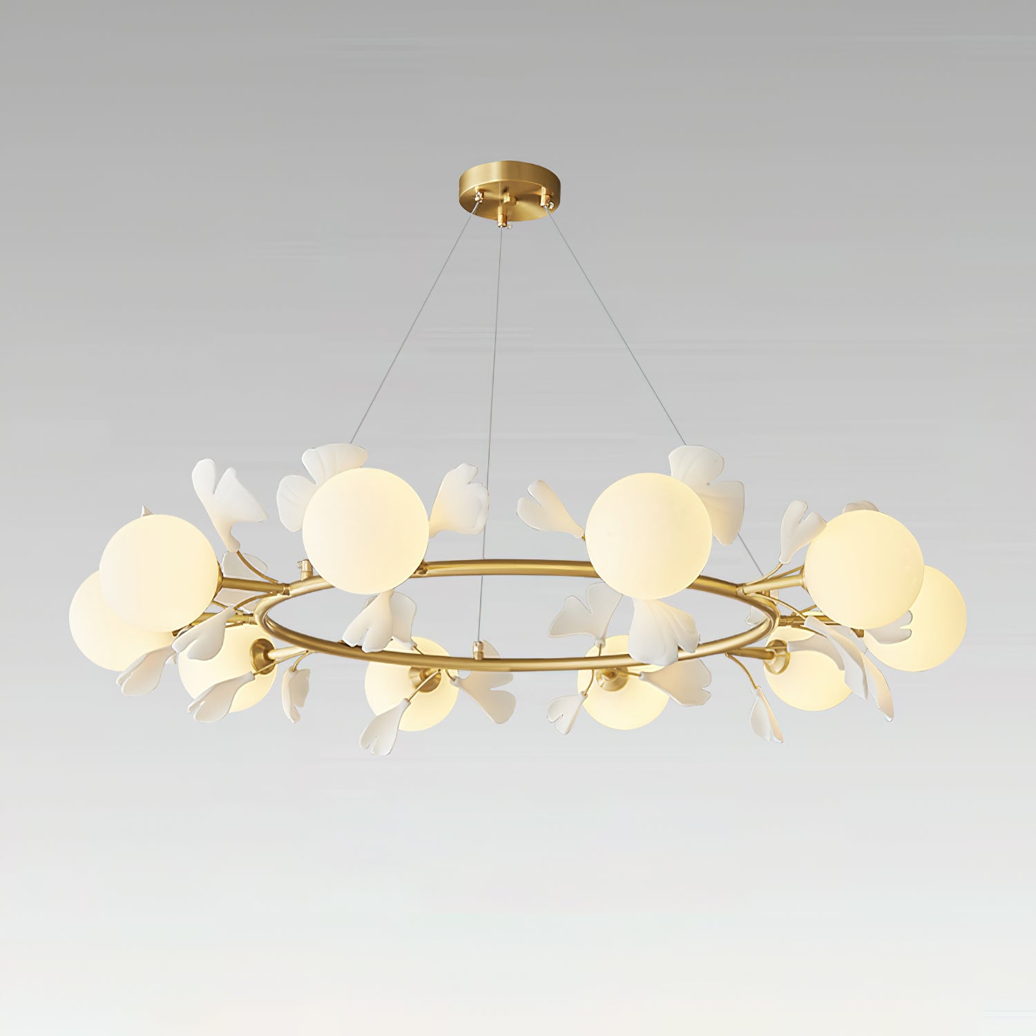 Fidova r 8-flammiger Kugel-Kronleuchter-Letslighting