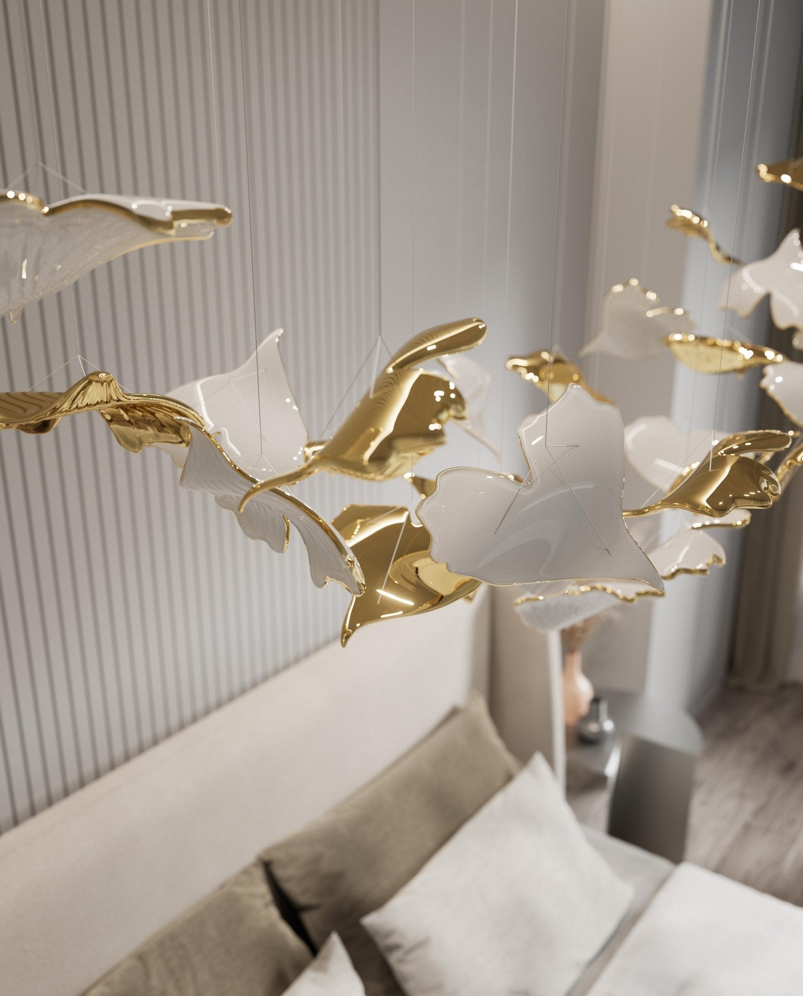 Ucareth Moderne Pendelleuchte aus Glas-Letslighting