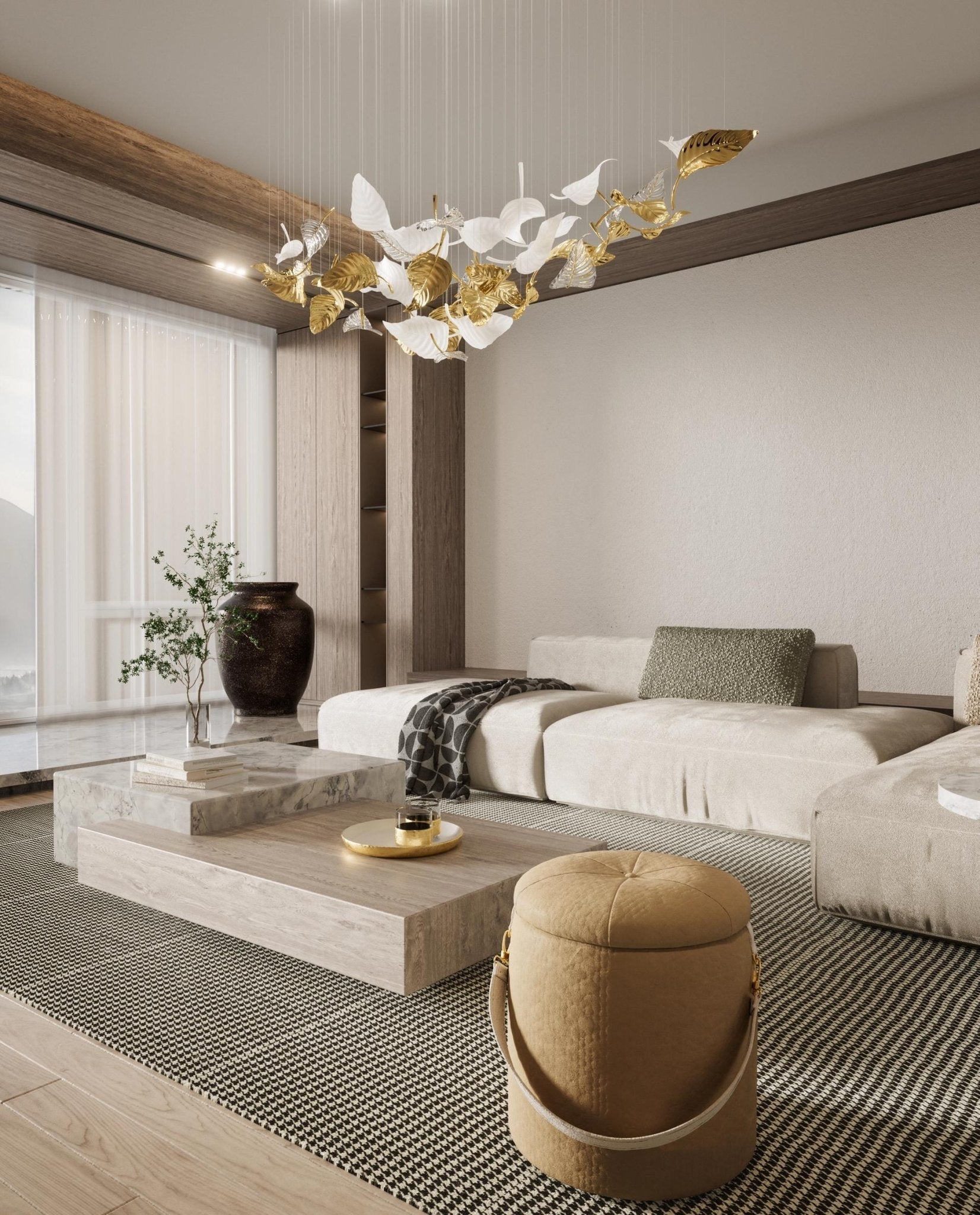 Ornorel Luxuriöse Pendelleuchte aus Glas-Letslighting