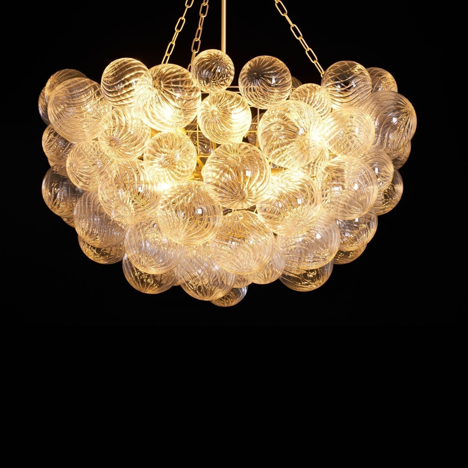 Aurora Chandelier Glass Ball Bubble Modern - Blowlighting