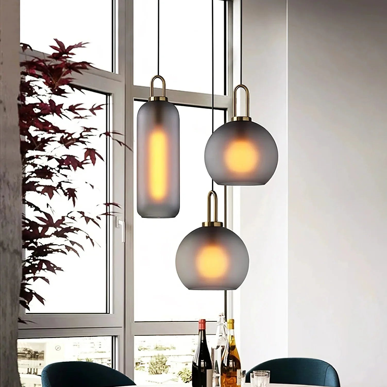Vitra Glaspendelleuchte