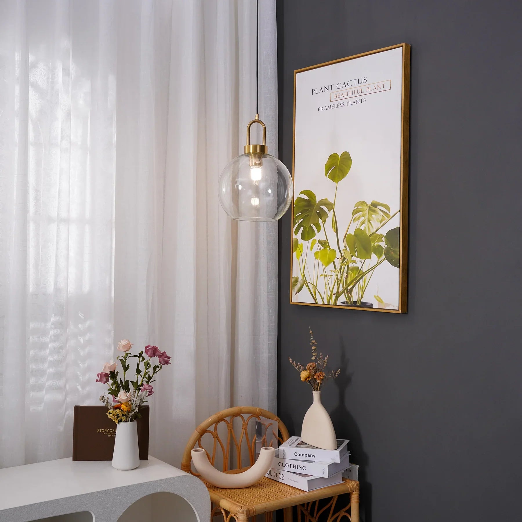 Vitra Glaspendelleuchte