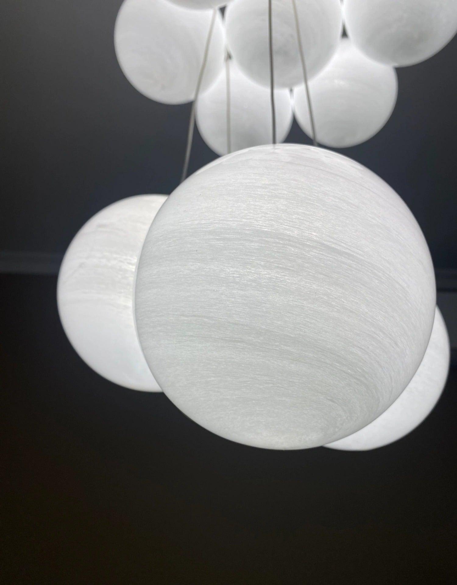 Lustra Kronleuchter Glas Cluster Mattglas-Letslighting